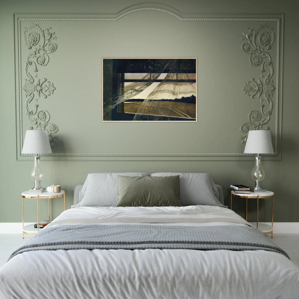 WIND FROM THE SEA 1947 Framed Poster | Andrew Wyeth Framed Prints Wall Art | Andrew Wyeth Prints