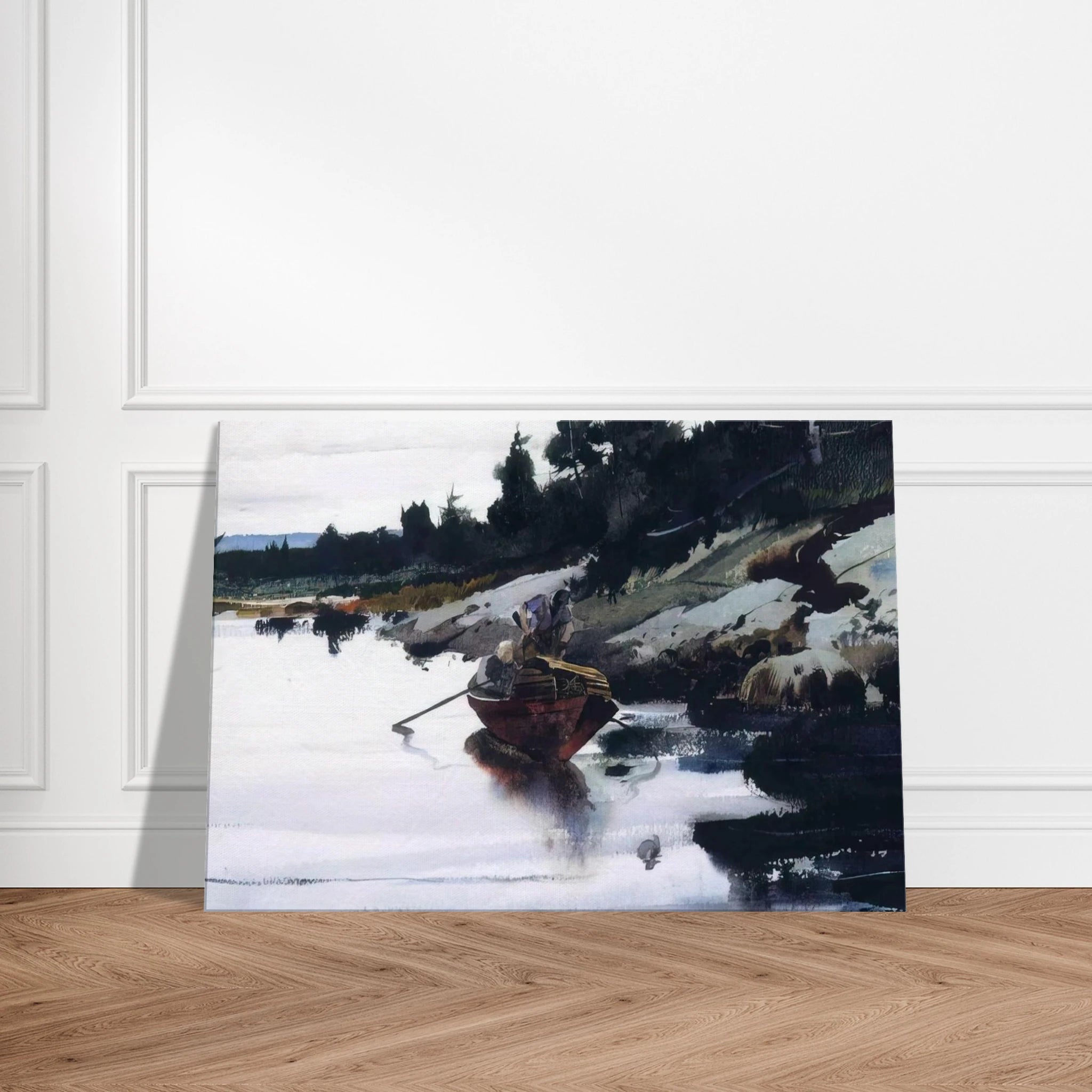 TURKEY COVE LEDGE Canvas | Andrew Wyeth Canvas | Andrew Wyeth Prints
