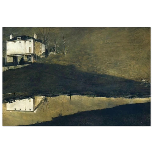 BROWN SWISS Poster | Andrew Wyeth Poster | Andrew Wyeth Prints