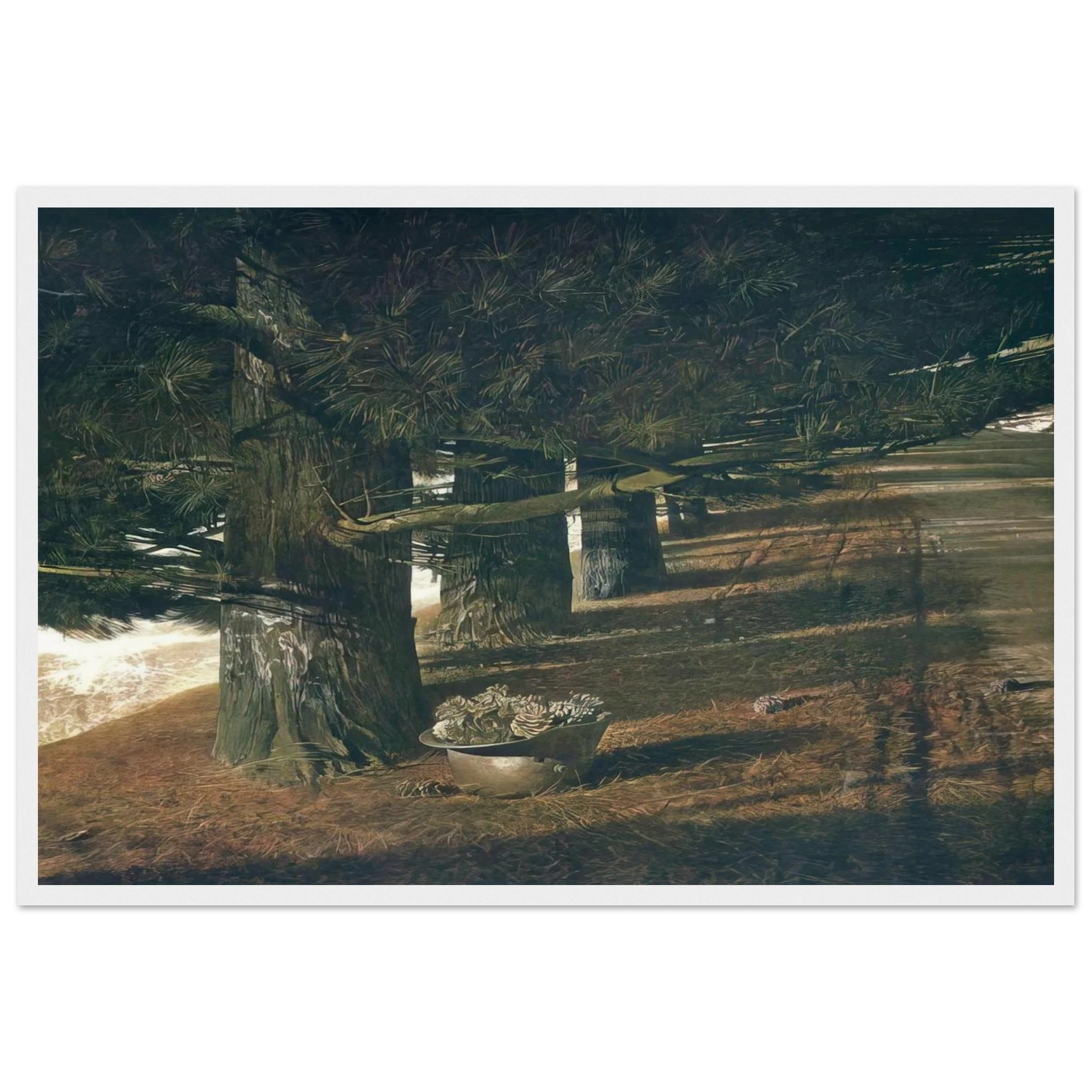 PINE BARON Framed Poster | Andrew Wyeth Framed Prints Wall Art | Andrew Wyeth Prints