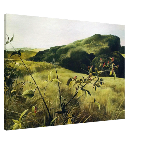 BLACKBERRY PICKER Canvas | Andrew Wyeth Canvas | Andrew Wyeth Prints