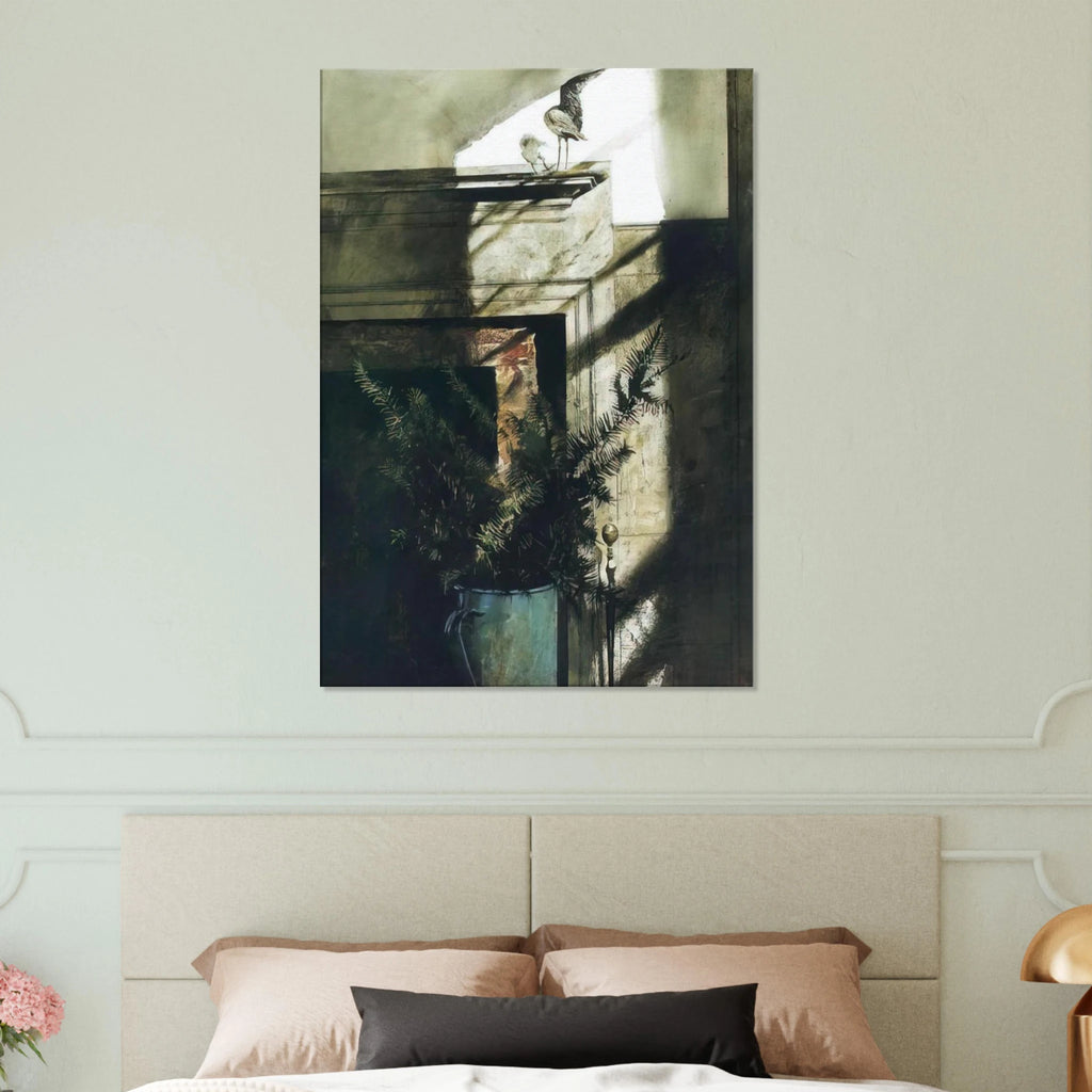 BIRD IN THE HOUSE Canvas | Andrew Wyeth Canvas | Andrew Wyeth Prints