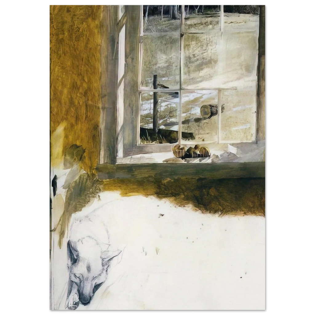GROUNDHOG DAY 3 Poster | Andrew Wyeth Poster | Andrew Wyeth Prints