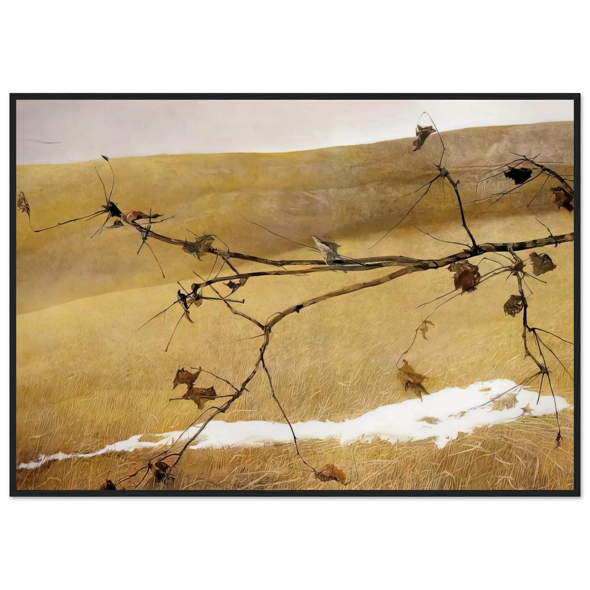LONG LIMB Framed Poster | Andrew Wyeth Framed Prints Wall Art | Andrew Wyeth Prints