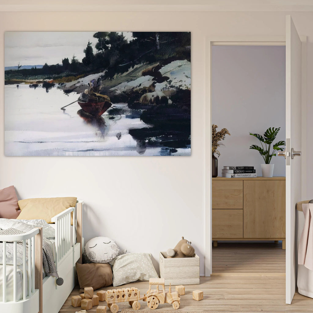 TURKEY COVE LEDGE Poster | Andrew Wyeth Poster | Andrew Wyeth Prints