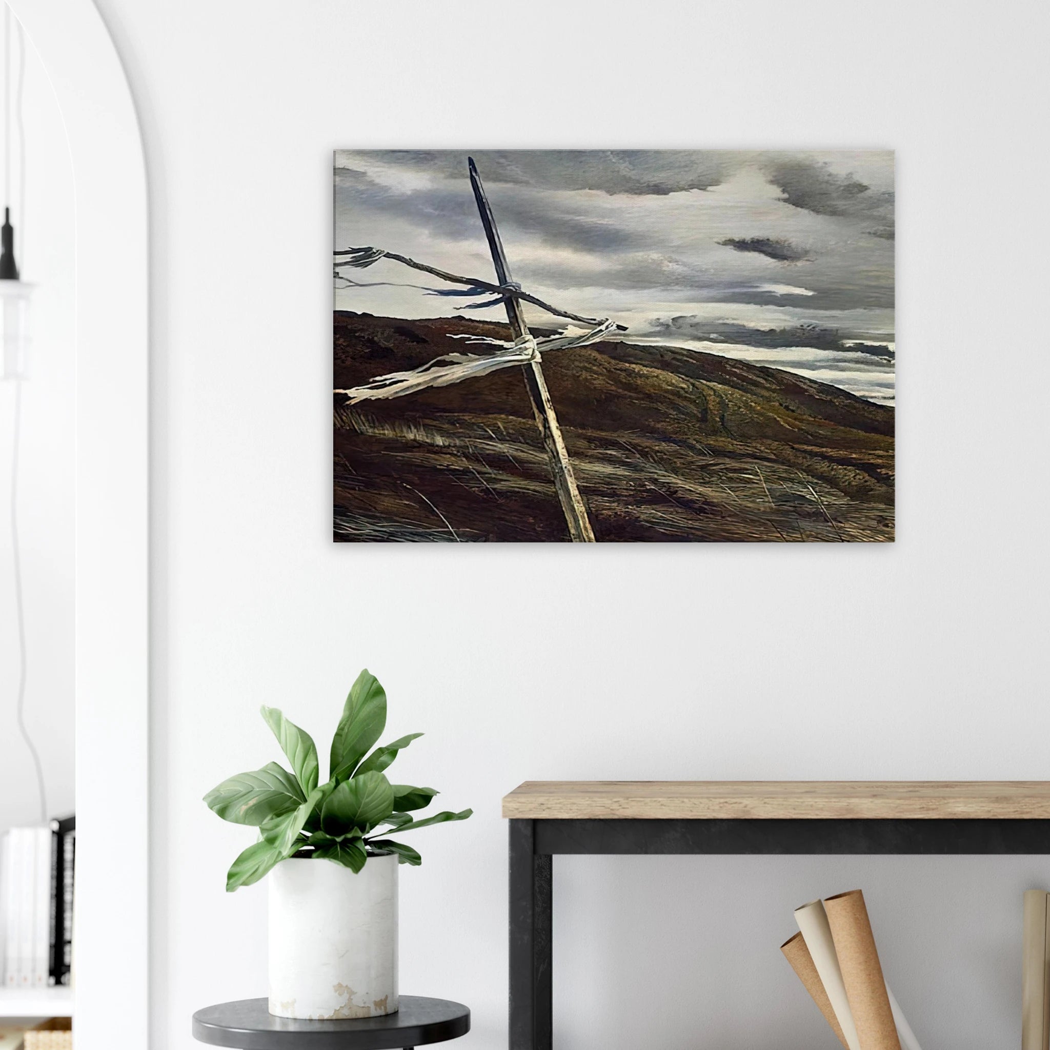 DODGES RIDGE 1947 Canvas | Andrew Wyeth Canvas | Andrew Wyeth Prints