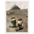 SEA BOOTS Framed Poster | Andrew Wyeth Framed Prints Wall Art | Andrew Wyeth Prints