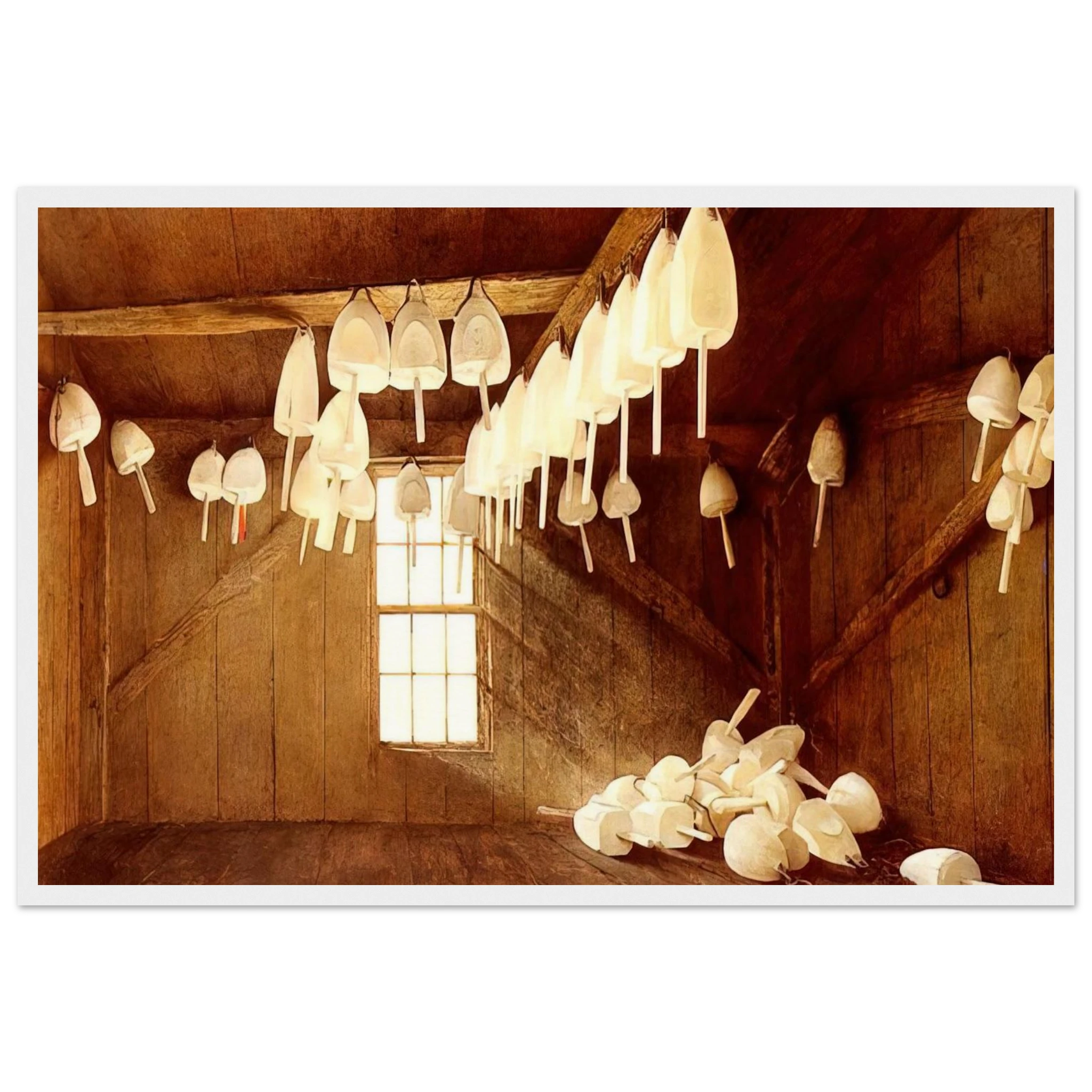 TOMORROW THE OUTER SHOALS Framed Poster | Andrew Wyeth Framed Prints Wall Art | Andrew Wyeth Prints