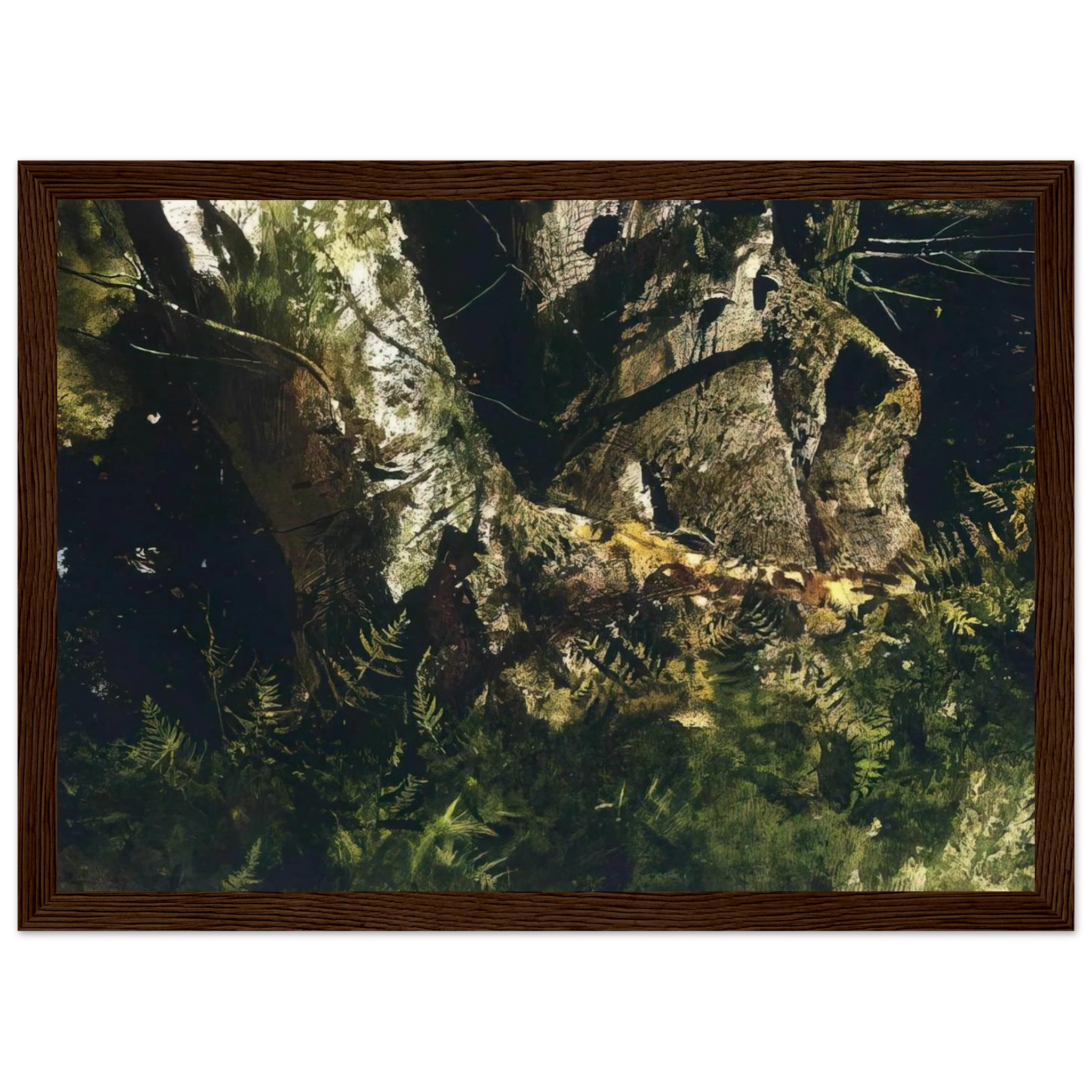 VIRGIN BIRCH 1982 Framed Poster | Andrew Wyeth Framed Prints Wall Art | Andrew Wyeth Prints