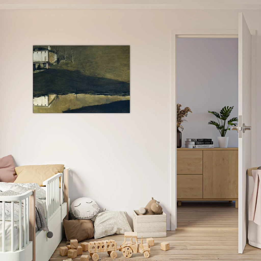 BROWN SWISS Canvas | Andrew Wyeth Canvas | Andrew Wyeth Prints