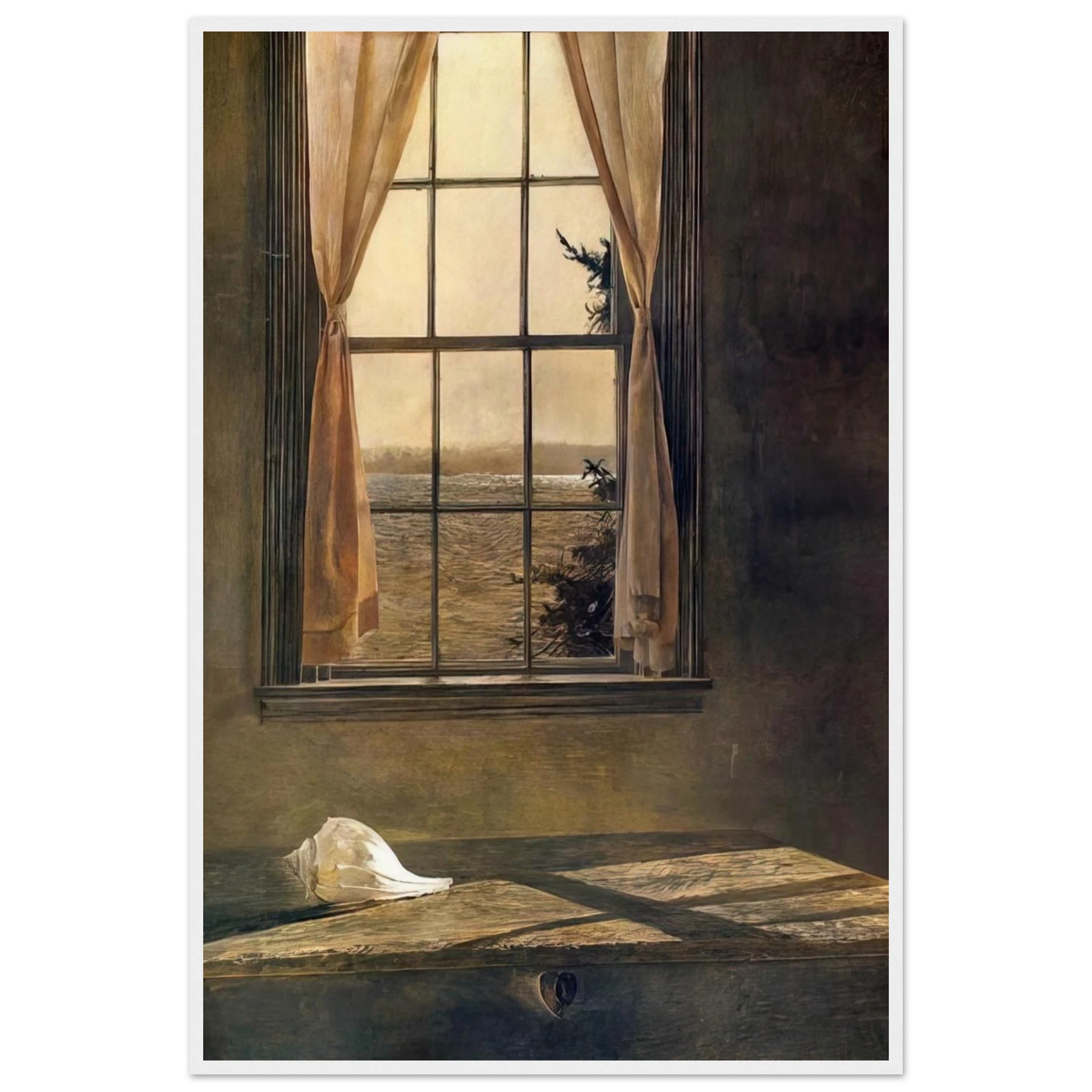 HER ROOM Framed Poster | Andrew Wyeth Framed Prints Wall Art | Andrew Wyeth Prints