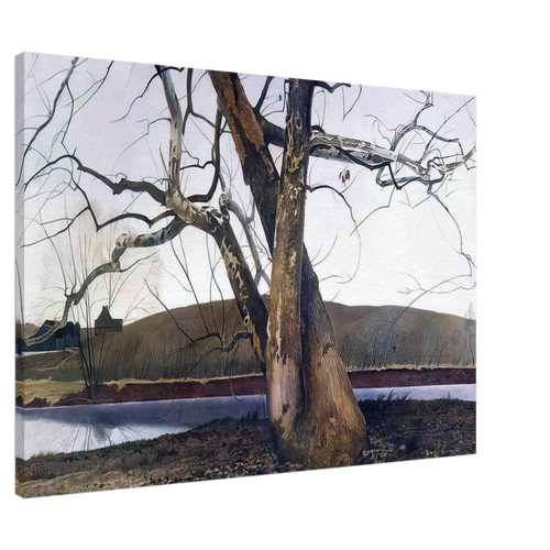 DIL HUEY FARM Canvas | Andrew Wyeth Canvas | Andrew Wyeth Prints