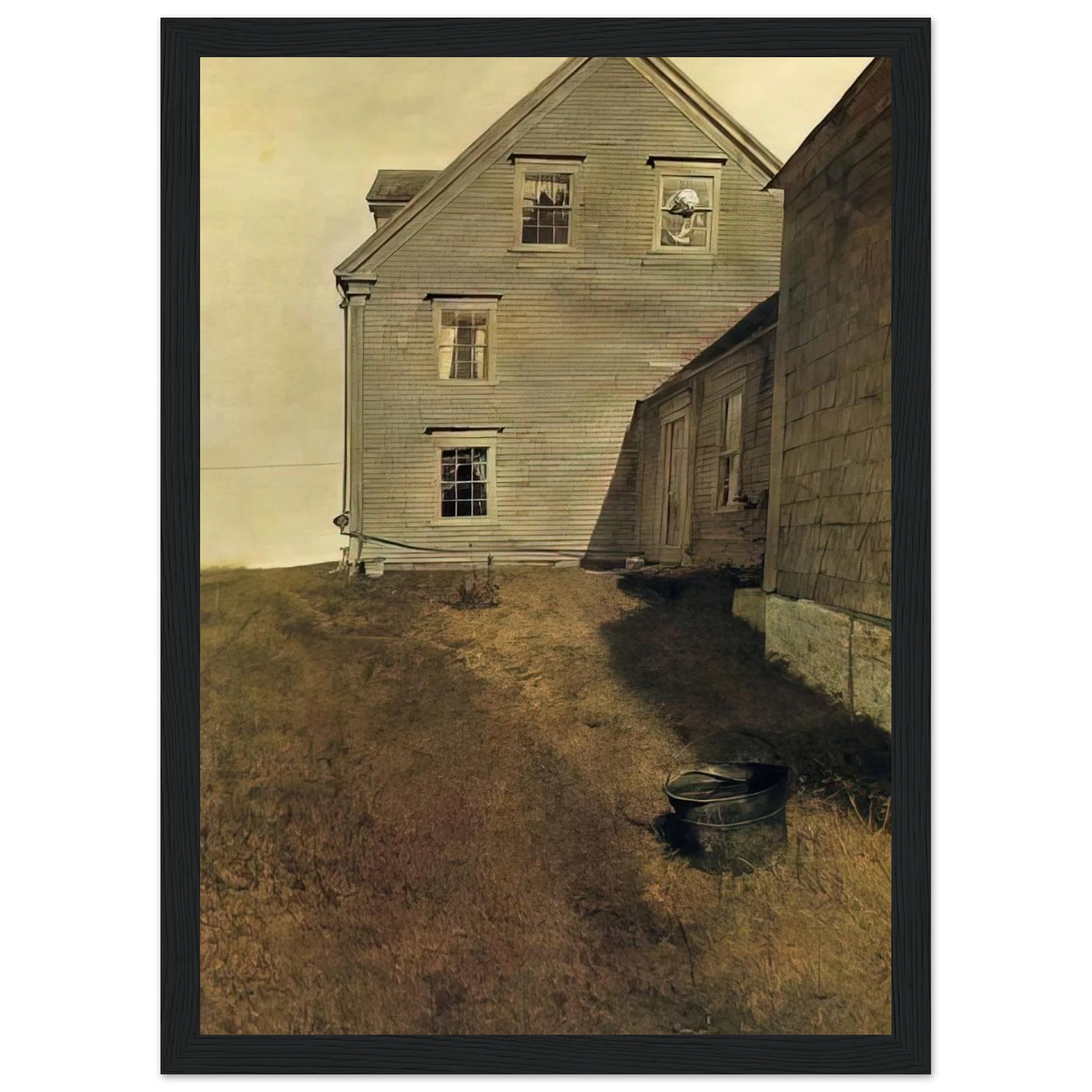 WEATHERSIDE Framed Poster | Andrew Wyeth Framed Prints Wall Art | Andrew Wyeth Prints