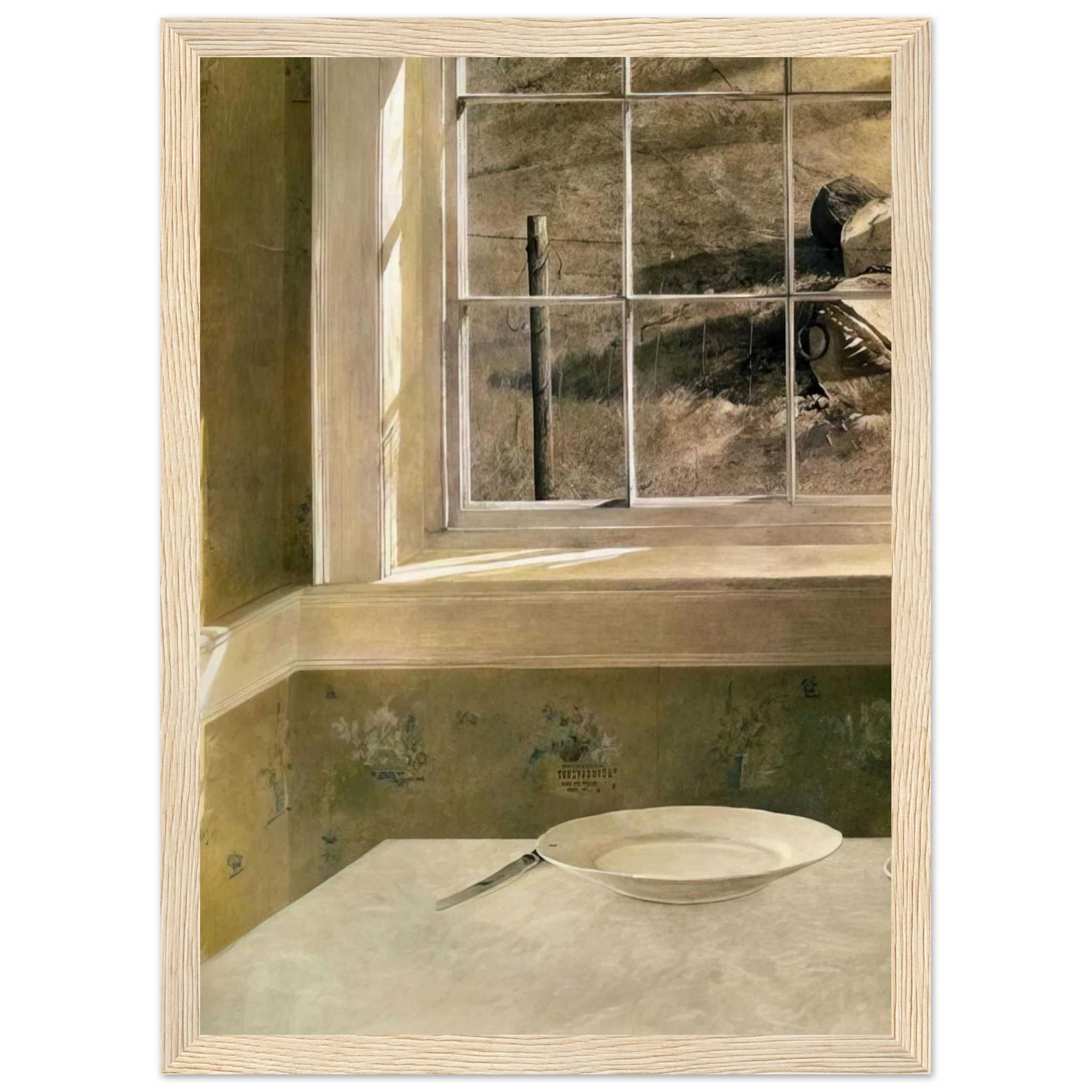 GROUNDHOG DAY Framed Poster | Andrew Wyeth Framed Prints Wall Art | Andrew Wyeth Prints