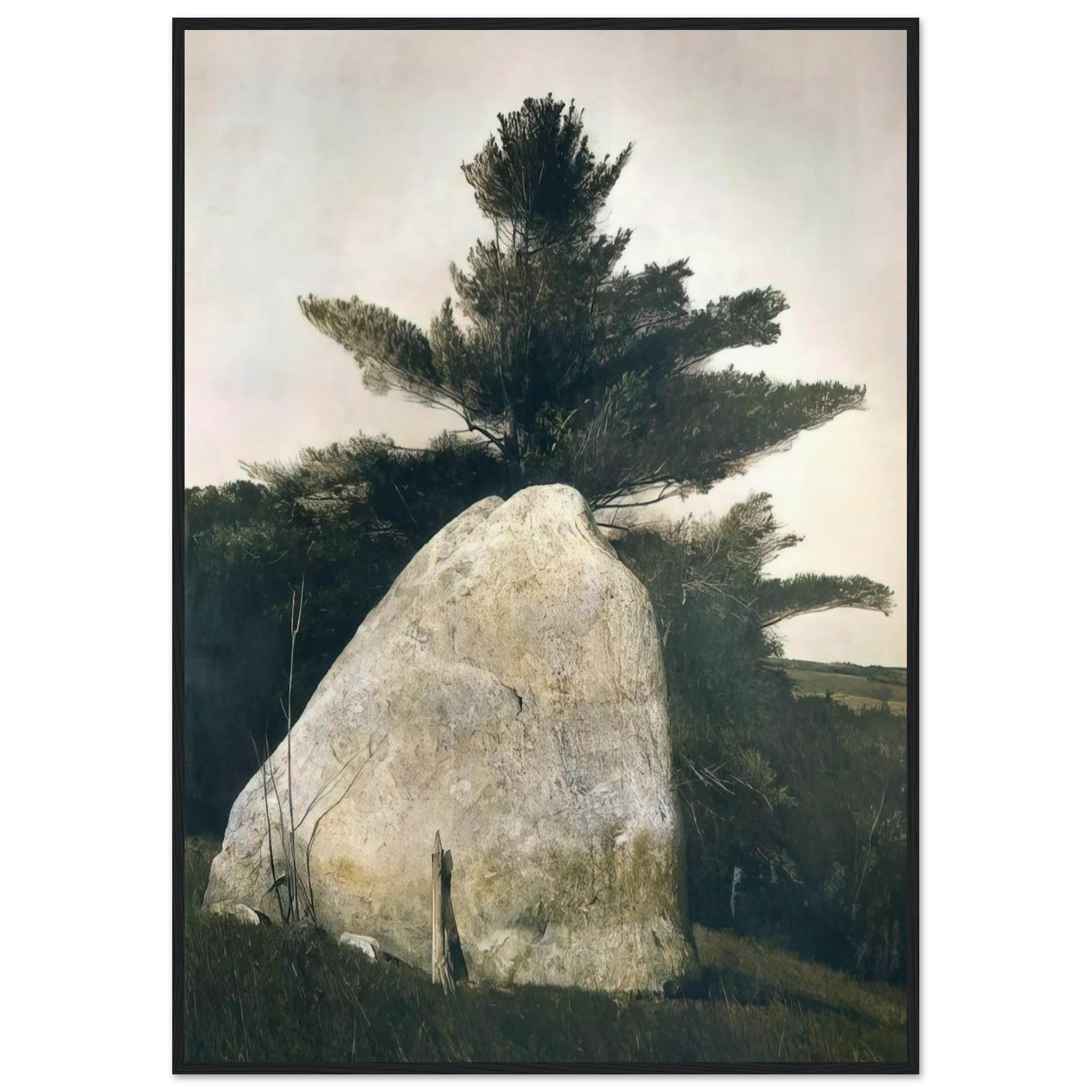 PENNSYLVANIA LANDSCAPE Framed Poster | Andrew Wyeth Framed Prints Wall Art | Andrew Wyeth Prints