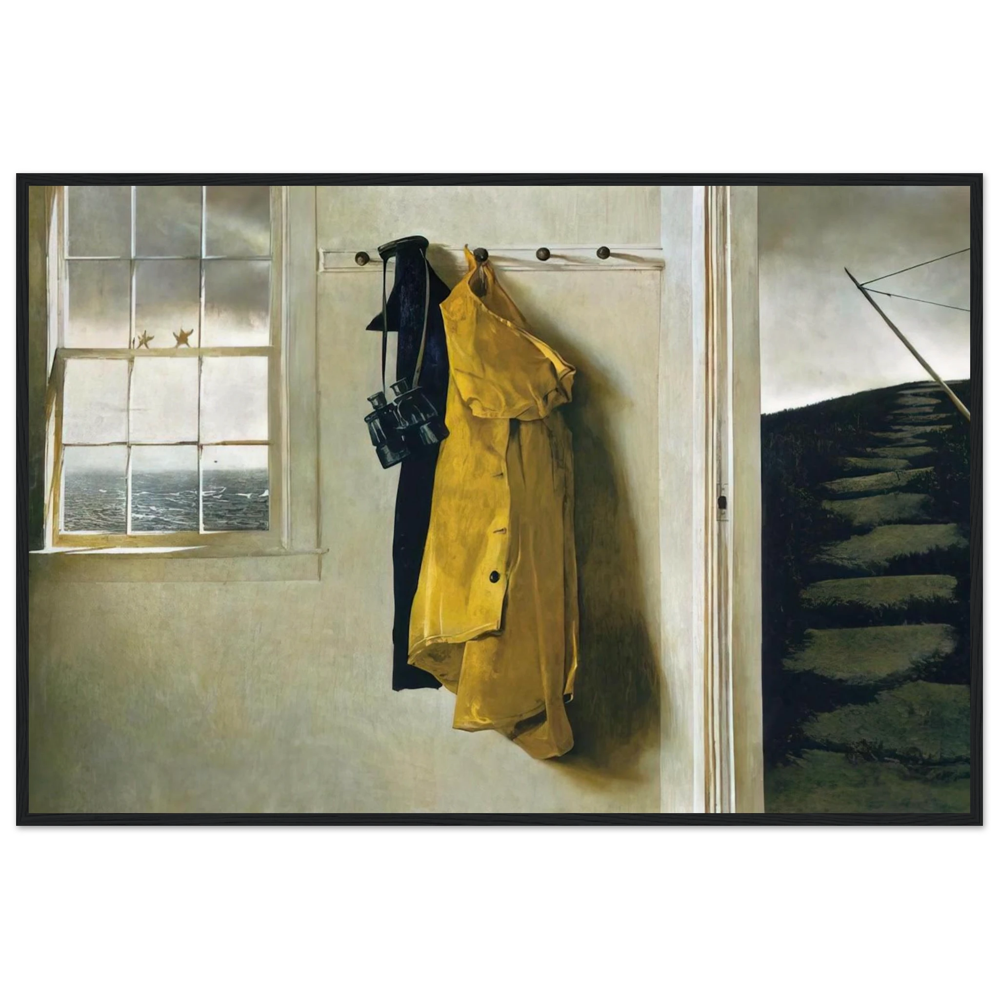 SQUALL Framed Poster | Andrew Wyeth Framed Prints Wall Art | Andrew Wyeth Prints