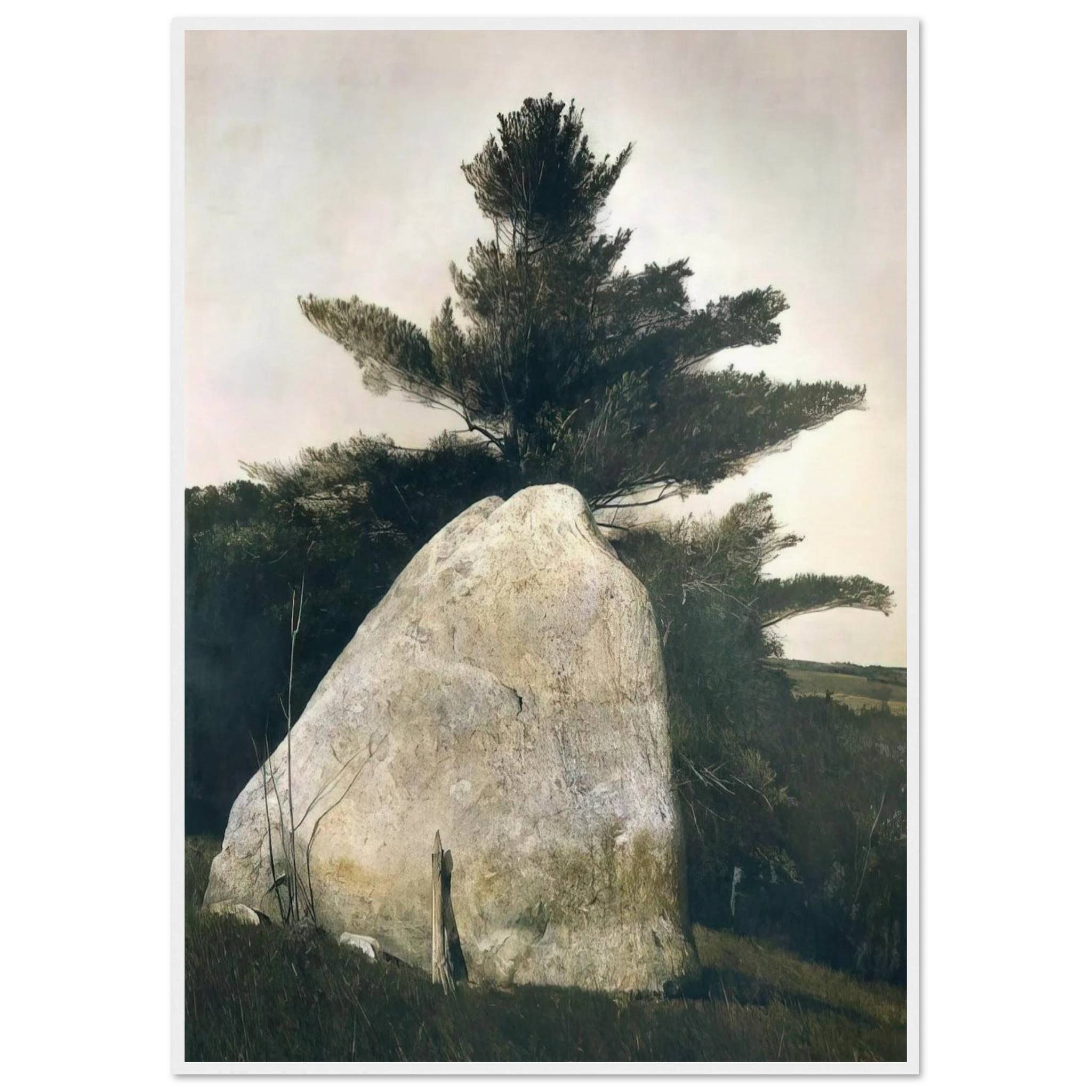 PENNSYLVANIA LANDSCAPE Framed Poster | Andrew Wyeth Framed Prints Wall Art | Andrew Wyeth Prints
