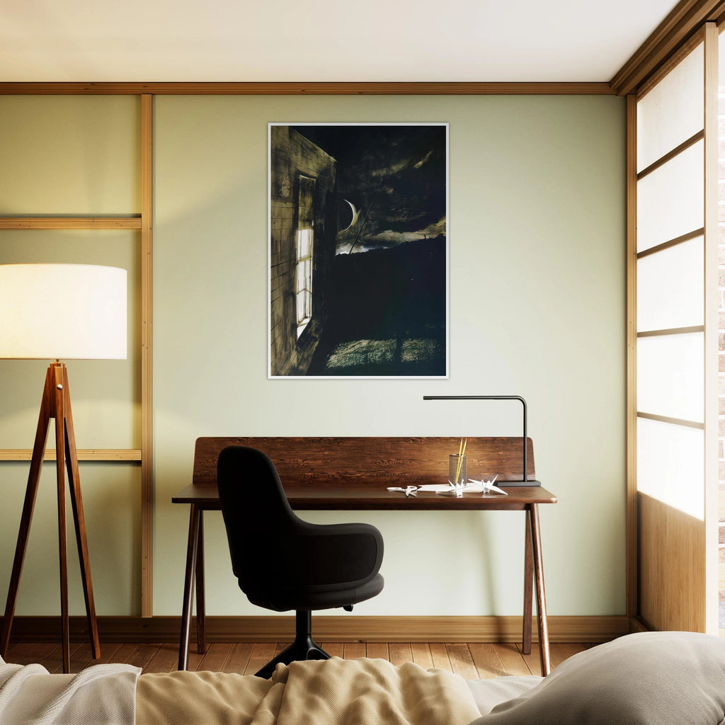 CRESCENT MOON Framed Poster | Andrew Wyeth Framed Prints Wall Art | Andrew Wyeth Prints