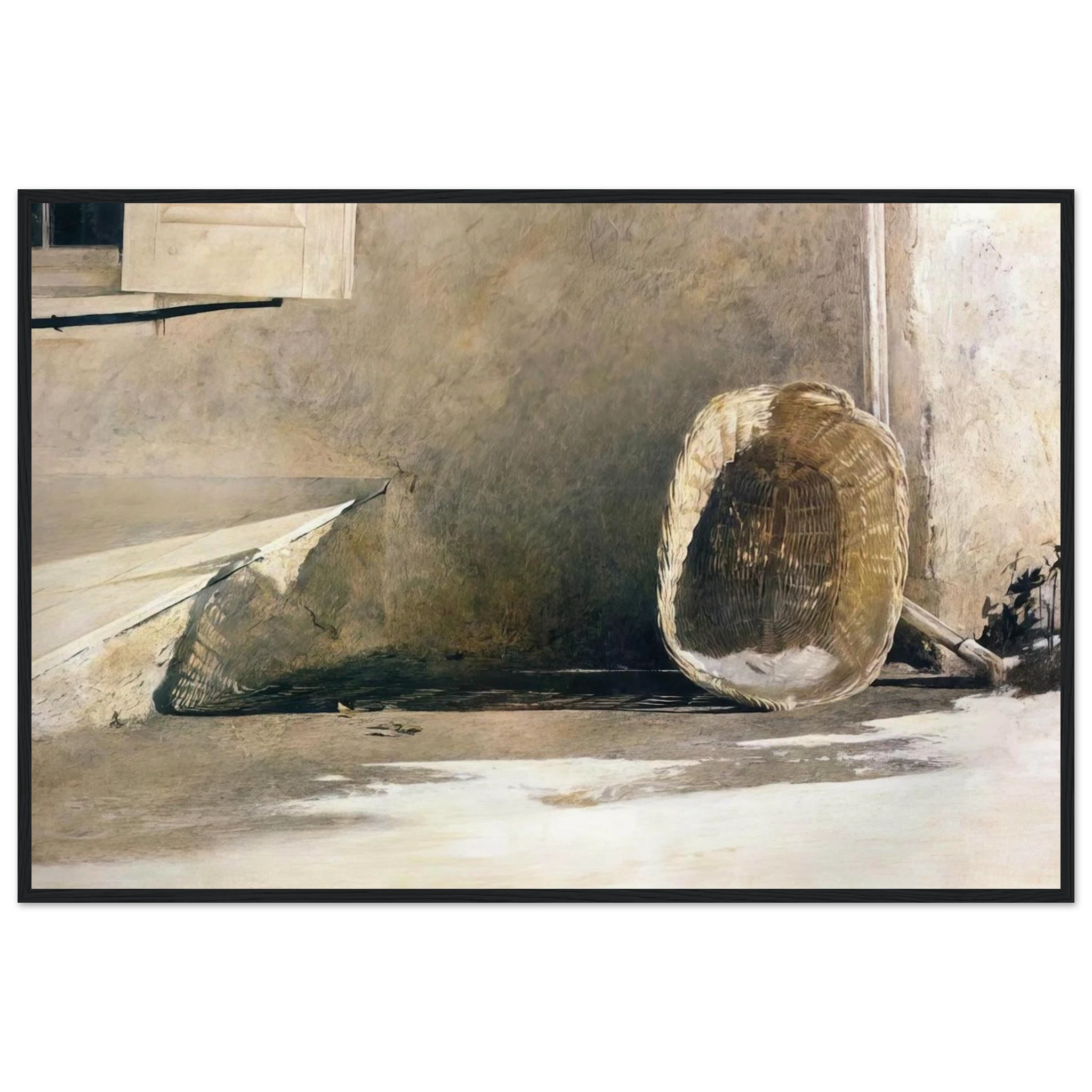 MONDAY MORNING Framed Poster | Andrew Wyeth Framed Prints Wall Art | Andrew Wyeth Prints