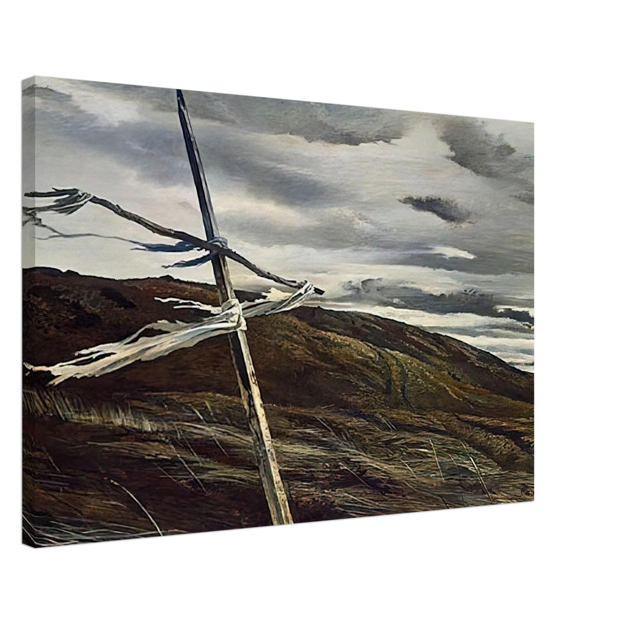 DODGES RIDGE 1947 Canvas | Andrew Wyeth Canvas | Andrew Wyeth Prints