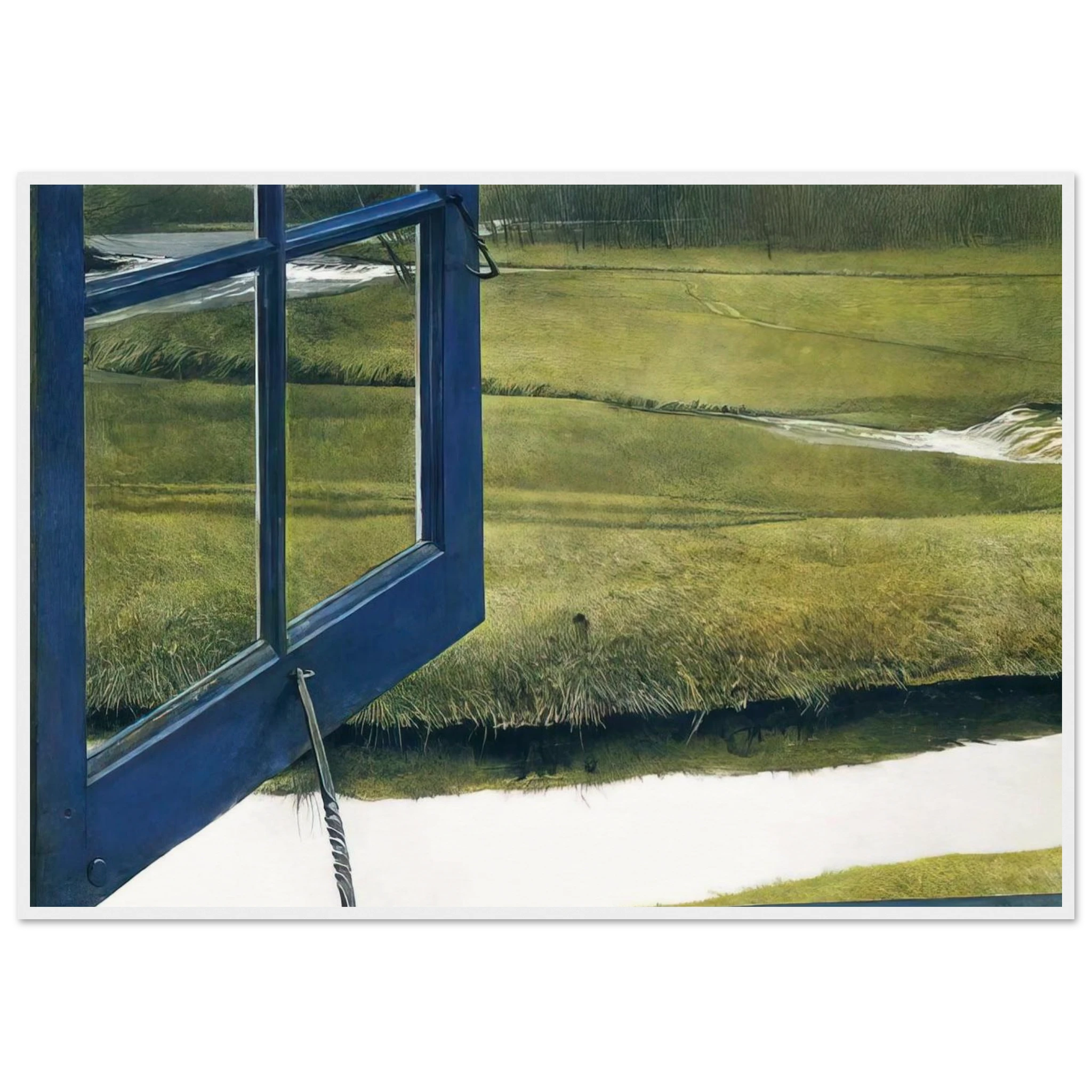 LOVE IN THE AFTERNOON Framed Poster | Andrew Wyeth Framed Prints Wall Art | Andrew Wyeth Prints