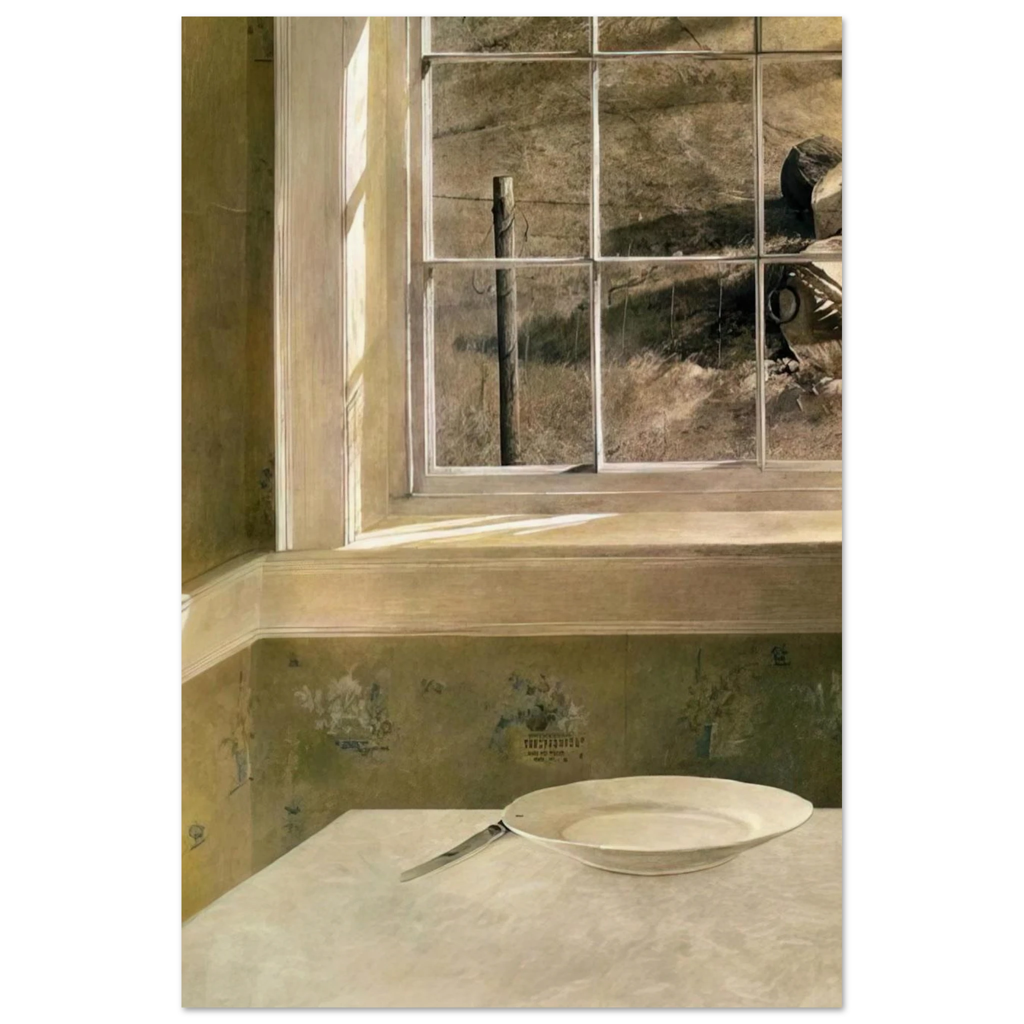 GROUNDHOG DAY Poster | Andrew Wyeth Poster | Andrew Wyeth Prints