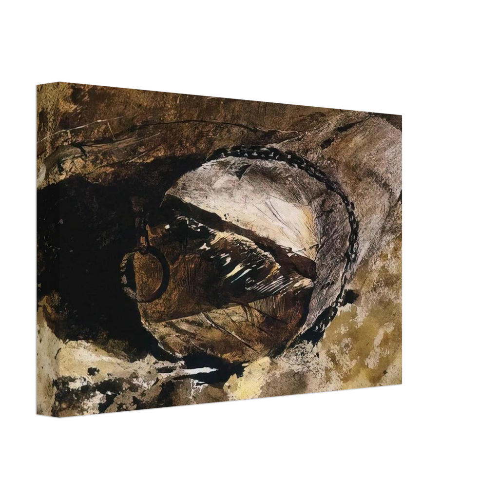 LOG CHAIN Canvas | Andrew Wyeth Canvas | Andrew Wyeth Prints