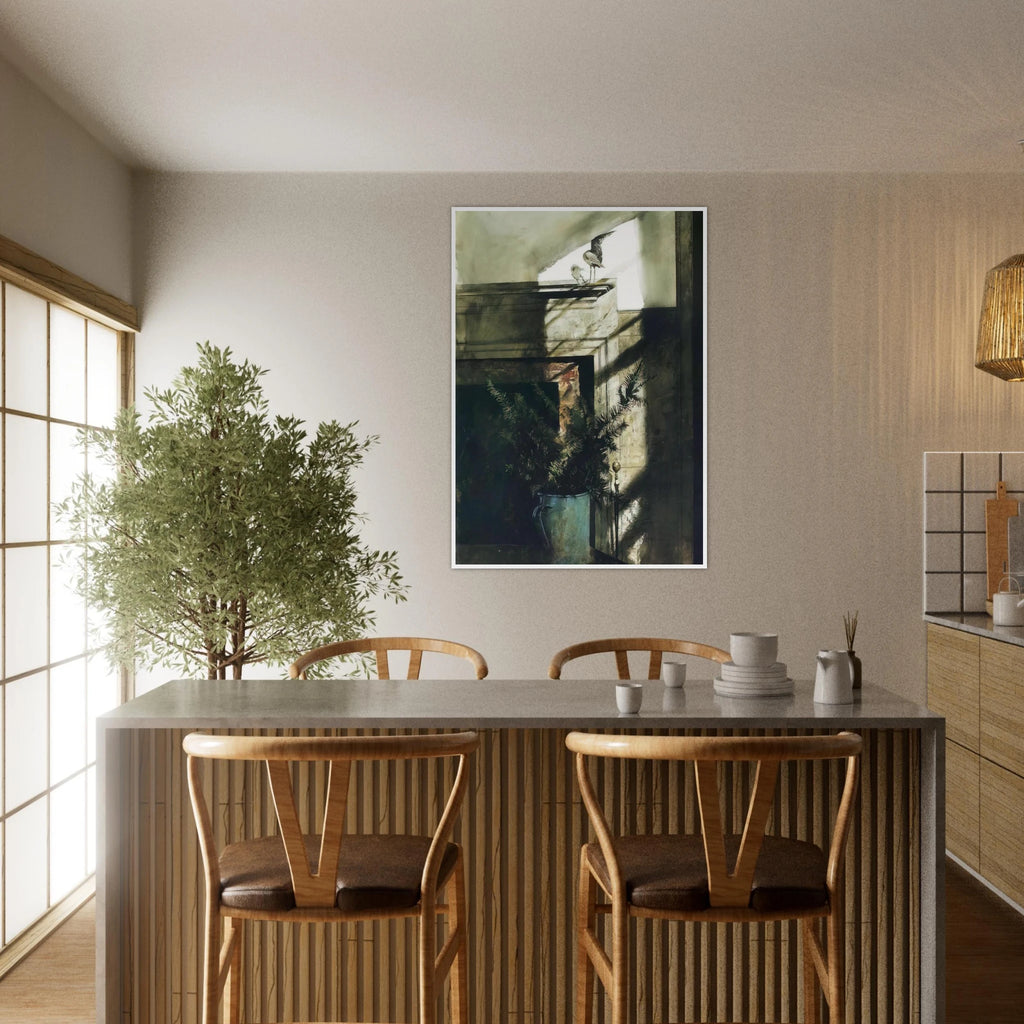 BIRD IN THE HOUSE Framed Poster | Andrew Wyeth Framed Prints Wall Art | Andrew Wyeth Prints
