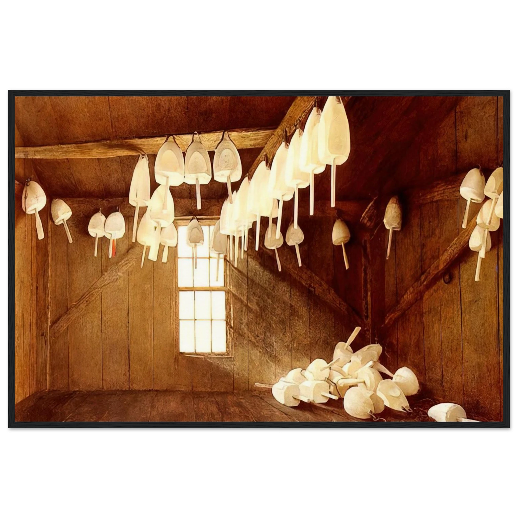 TOMORROW THE OUTER SHOALS Framed Poster | Andrew Wyeth Framed Prints Wall Art | Andrew Wyeth Prints