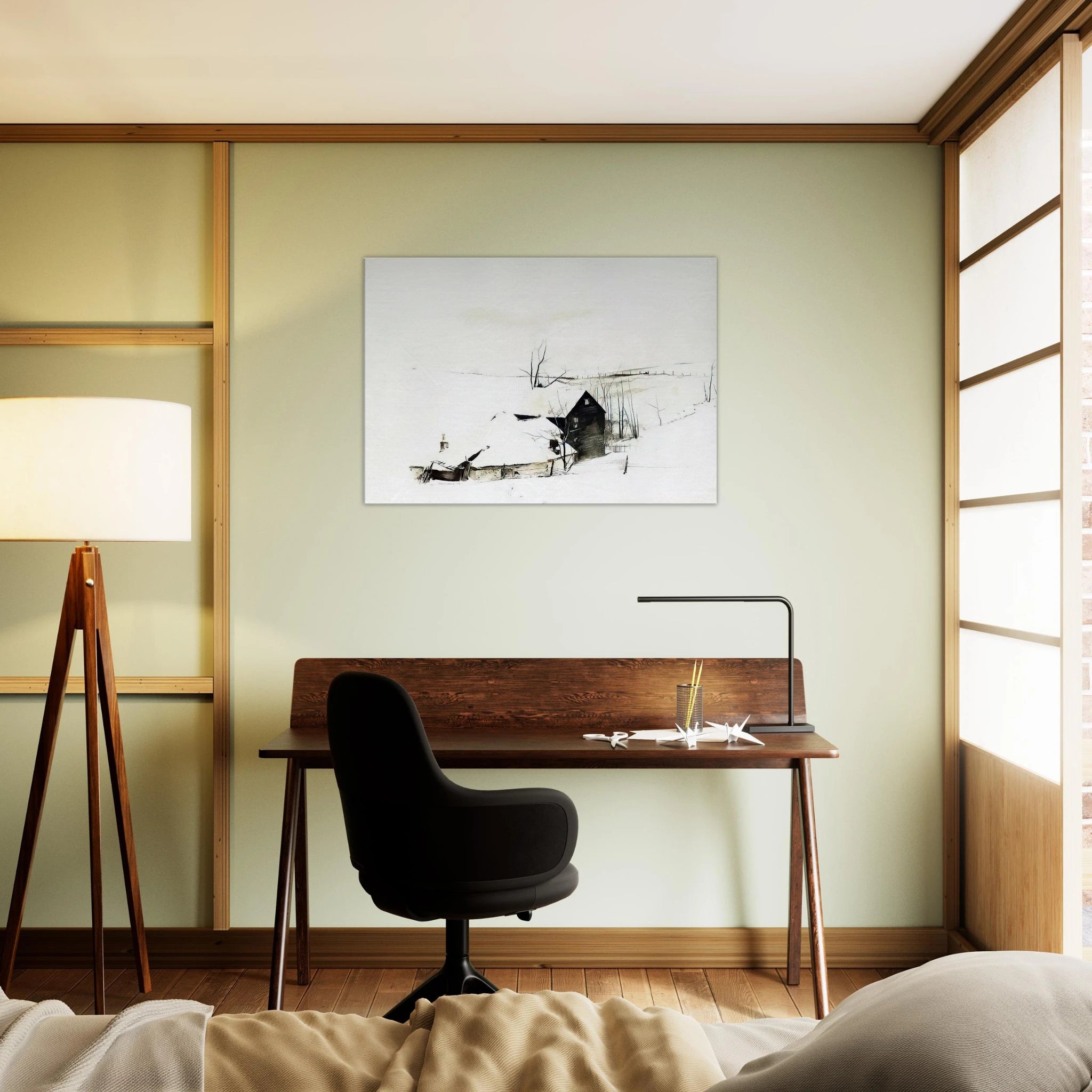 THE CORNER Canvas | Andrew Wyeth Canvas | Andrew Wyeth Prints