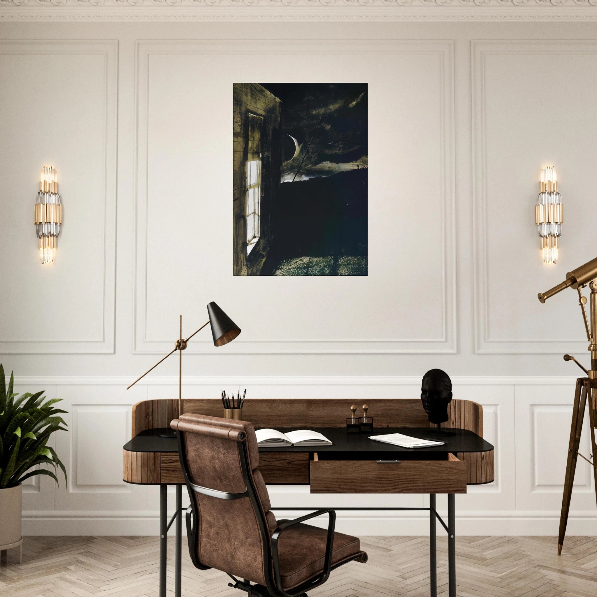 CRESCENT MOON Canvas | Andrew Wyeth Canvas | Andrew Wyeth Prints