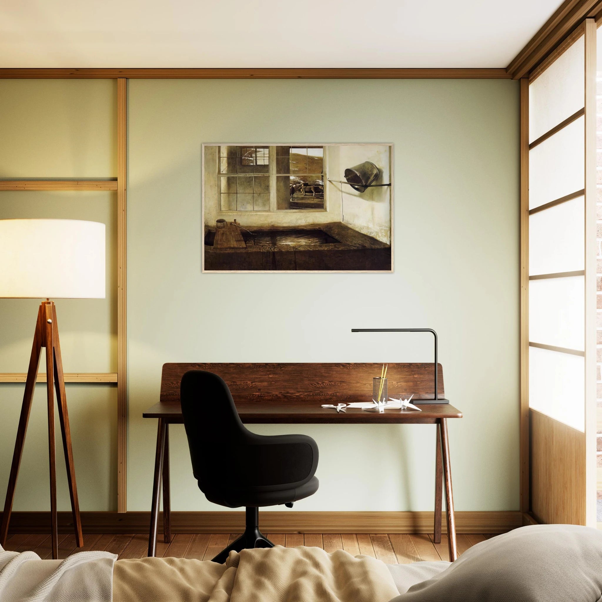 SPRING FED Framed Poster | Andrew Wyeth Framed Prints Wall Art | Andrew Wyeth Prints