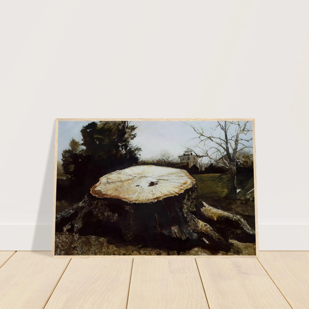 THE BIG OAK Framed Poster | Andrew Wyeth Framed Prints Wall Art | Andrew Wyeth Prints