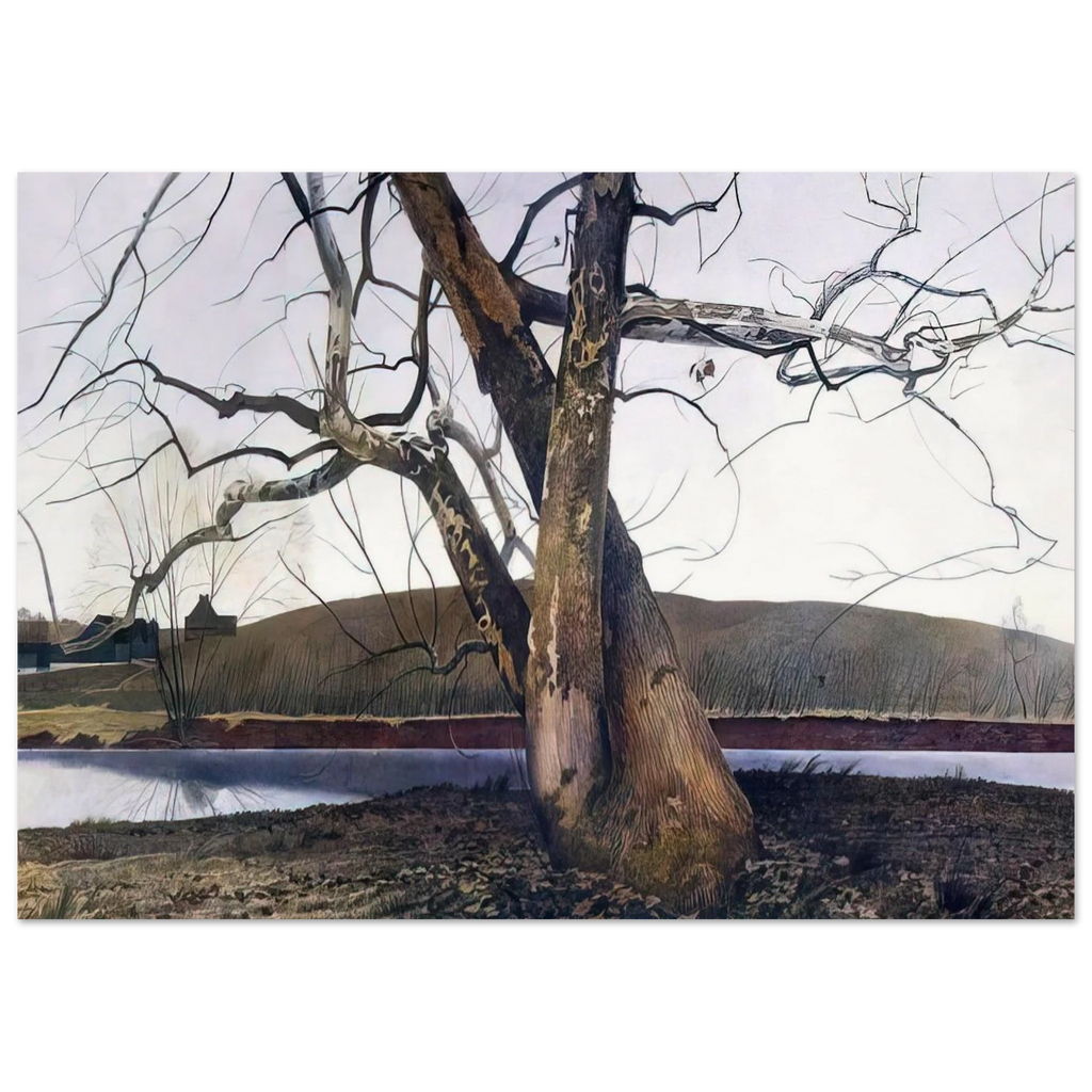 DIL HUEY FARM Poster | Andrew Wyeth Poster | Andrew Wyeth Prints