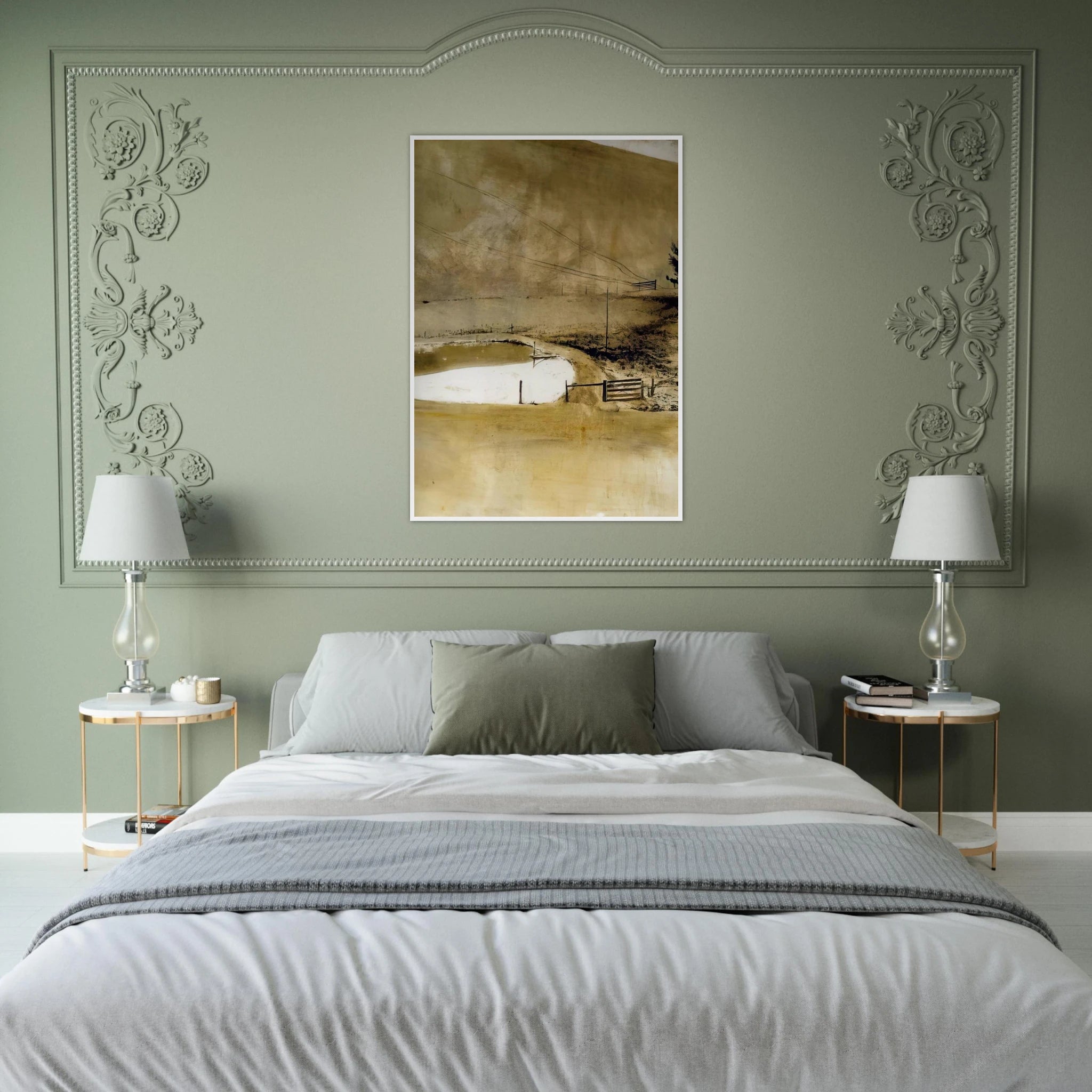 NOT DETECTED 34 Framed Poster | Andrew Wyeth Framed Prints Wall Art | Andrew Wyeth Prints