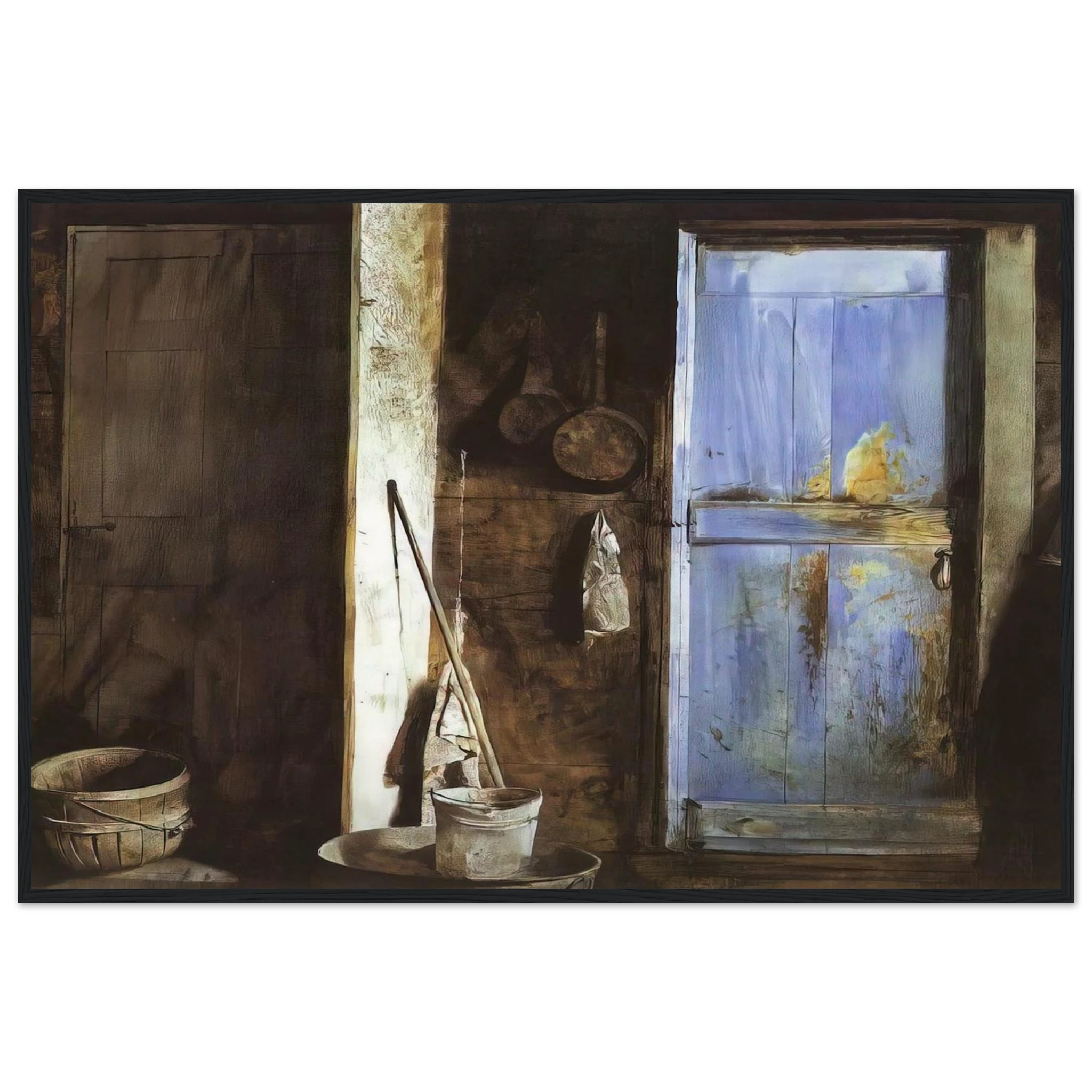 ALVARO CHRISTINA Framed Poster | Andrew Wyeth Framed Prints Wall Art | Andrew Wyeth Prints