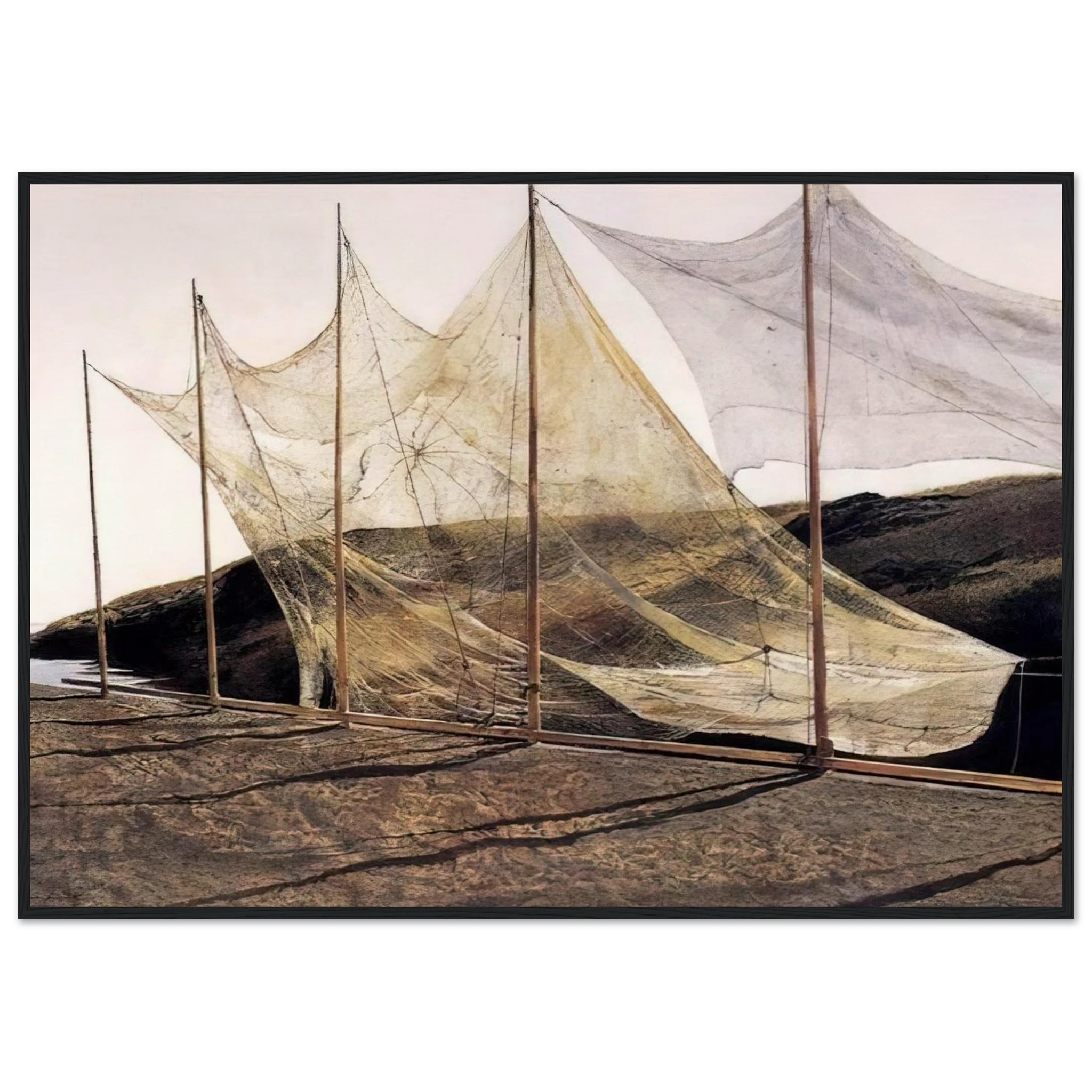 PENTECOST 1989 Framed Poster | Andrew Wyeth Framed Prints Wall Art | Andrew Wyeth Prints