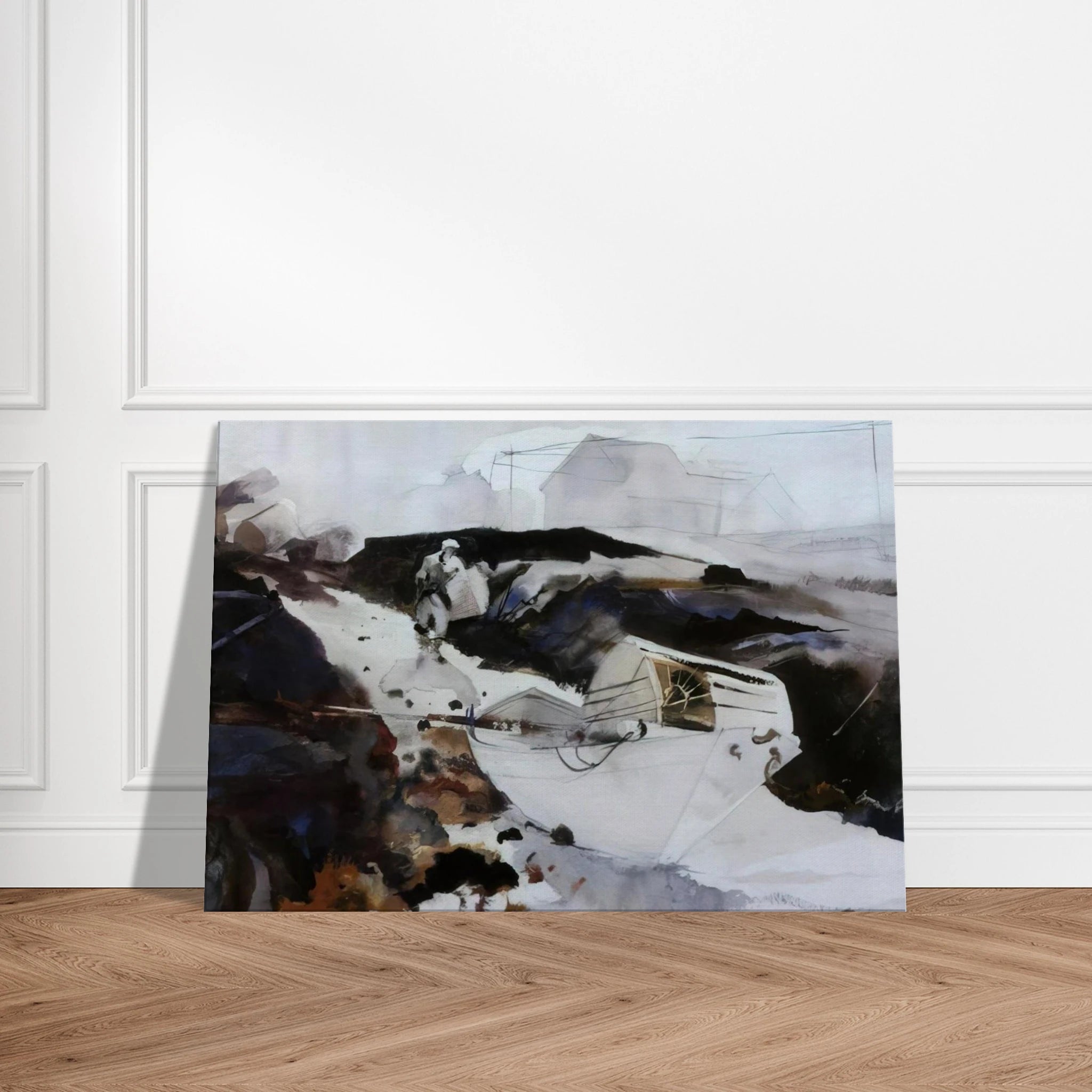 THE WHITE DORY 1941 Canvas | Andrew Wyeth Canvas | Andrew Wyeth Prints