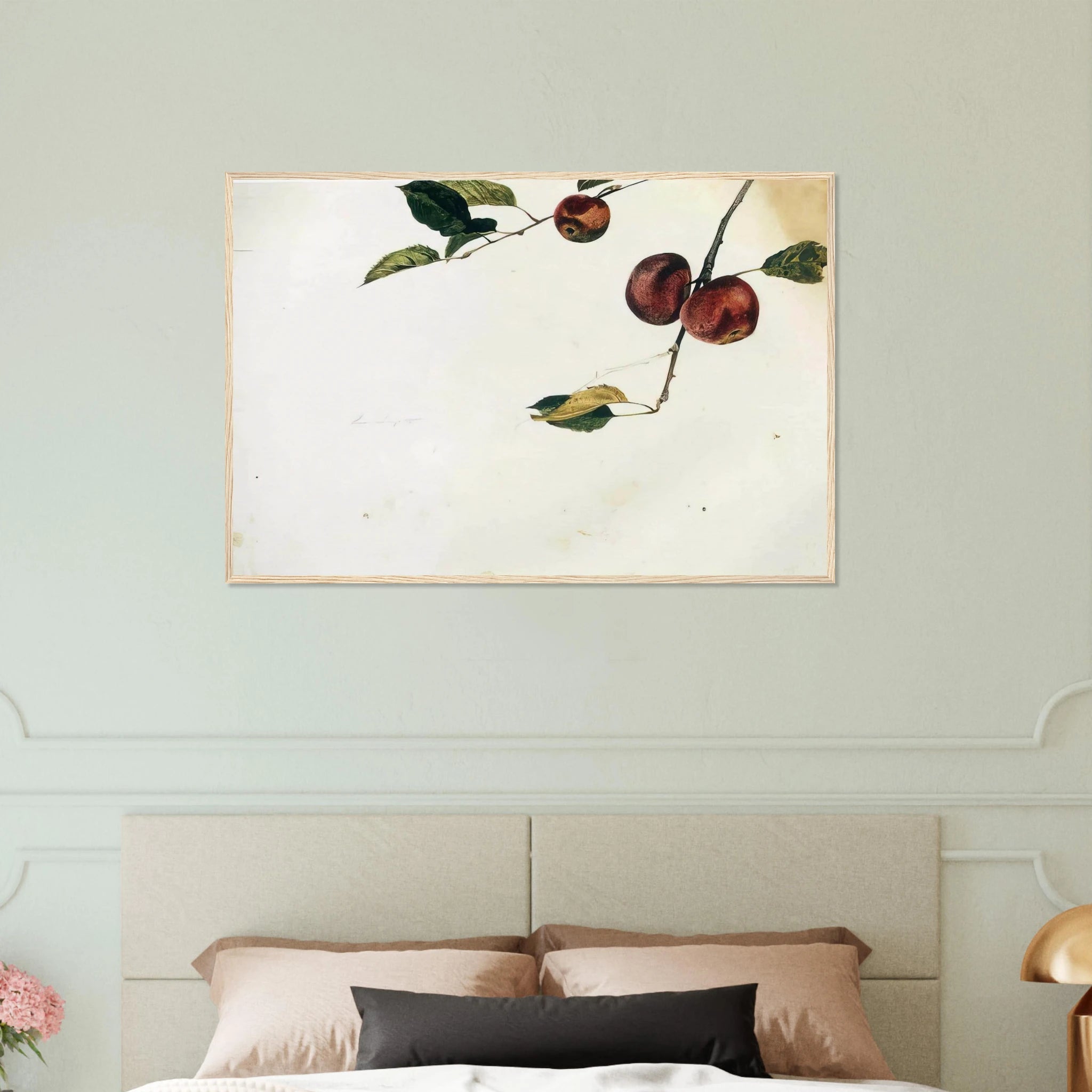 APPLES ON A BOUGH STUDY BEFORE PICKING Framed Poster | Andrew Wyeth Framed Prints Wall Art | Andrew Wyeth Prints