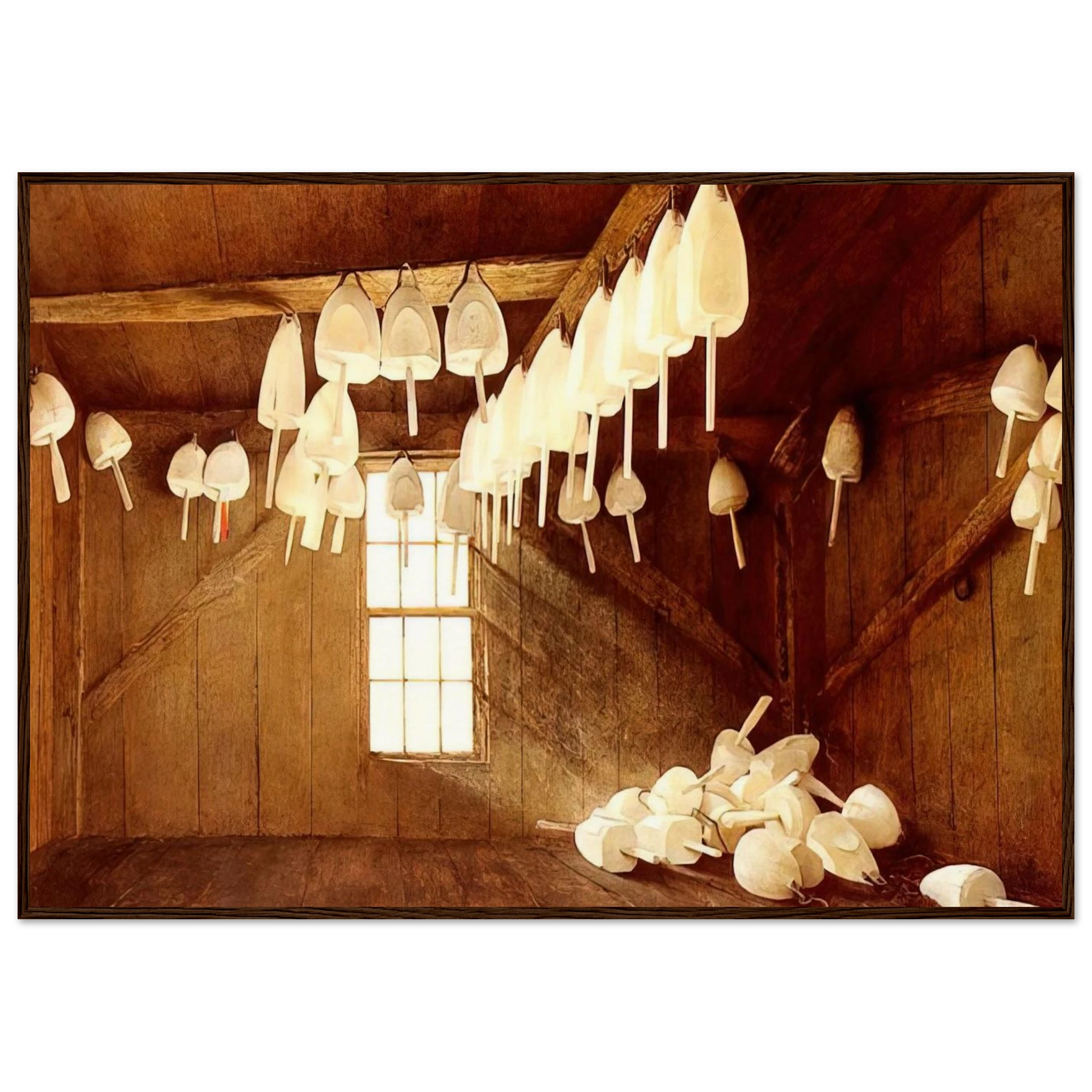 TOMORROW THE OUTER SHOALS Framed Poster | Andrew Wyeth Framed Prints Wall Art | Andrew Wyeth Prints