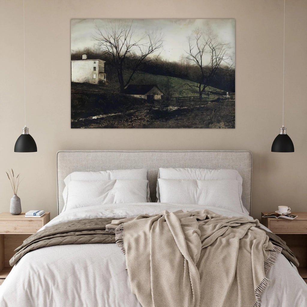EVENING AT KUERNERS Poster | Andrew Wyeth Poster | Andrew Wyeth Prints
