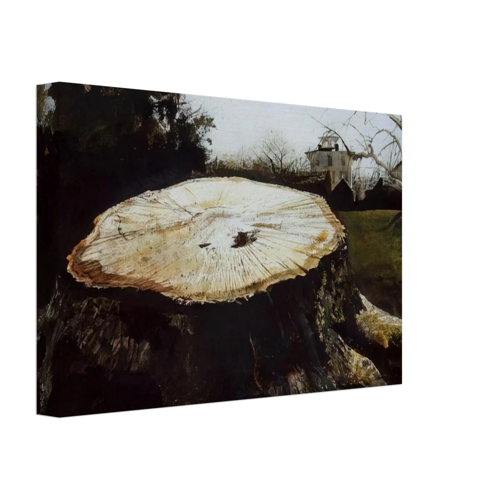 THE BIG OAK Canvas | Andrew Wyeth Canvas | Andrew Wyeth Prints