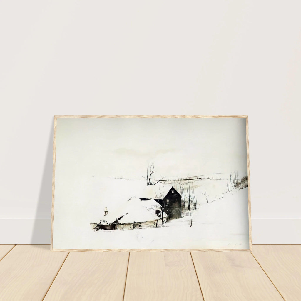 THE CORNER Framed Poster | Andrew Wyeth Framed Prints Wall Art | Andrew Wyeth Prints