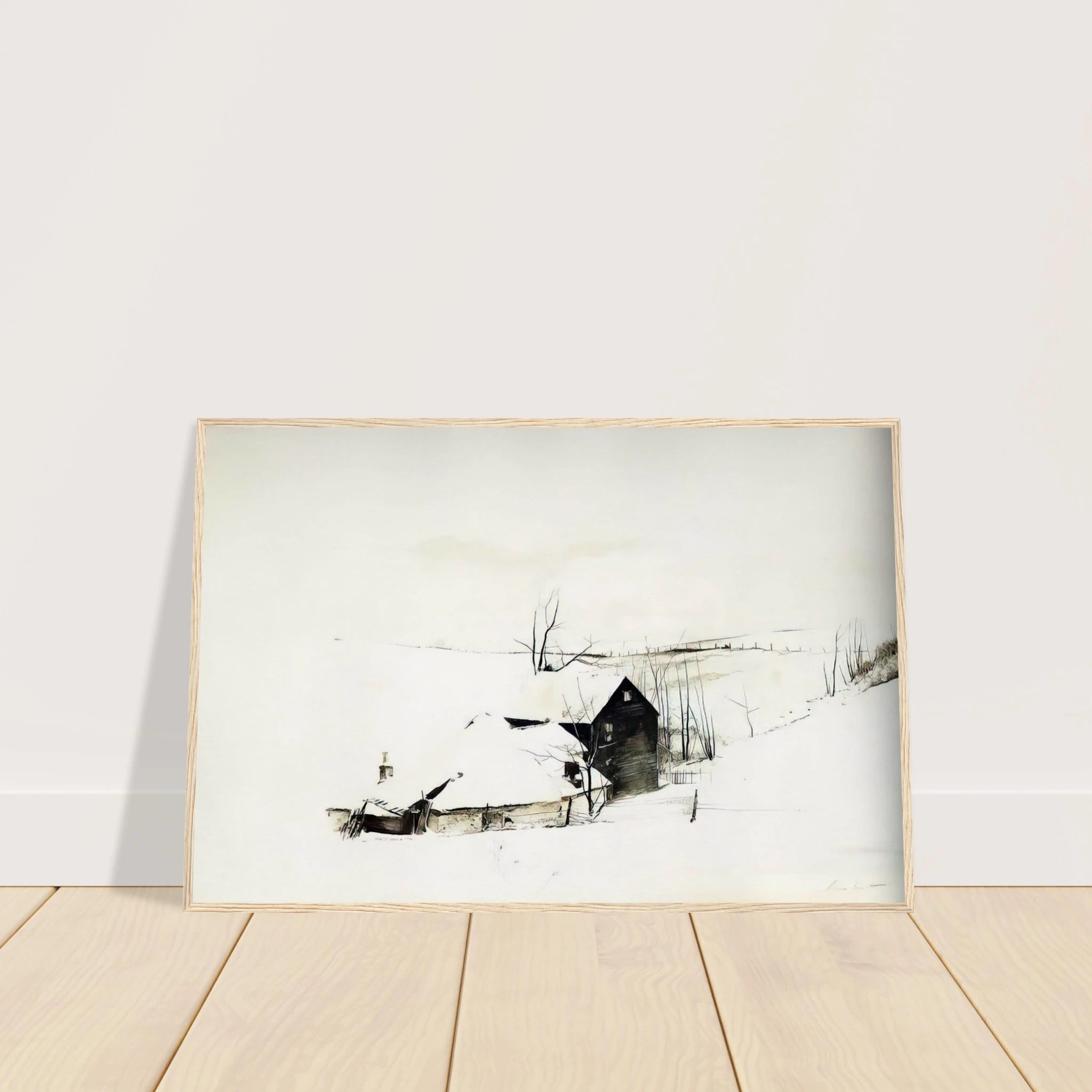 THE CORNER Framed Poster | Andrew Wyeth Framed Prints Wall Art | Andrew Wyeth Prints