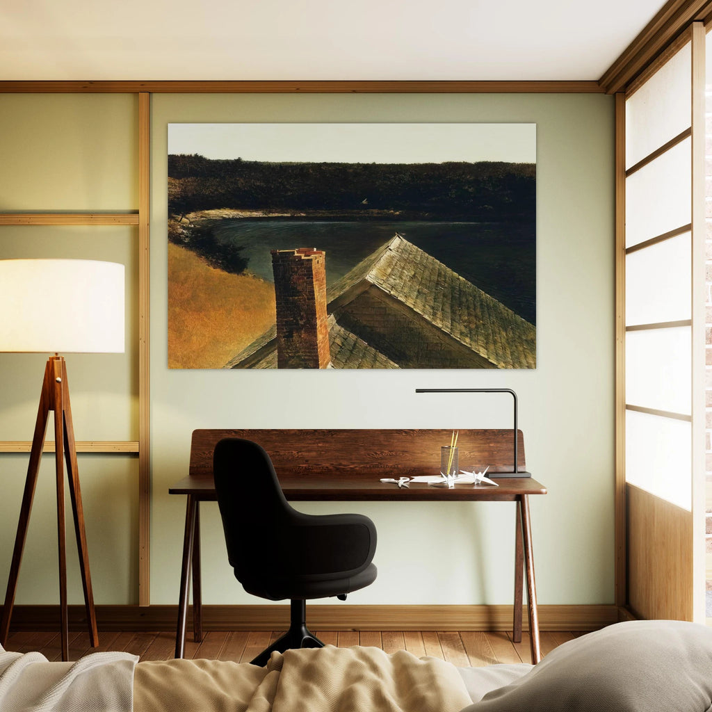 END OF OLSONS Poster | Andrew Wyeth Poster | Andrew Wyeth Prints