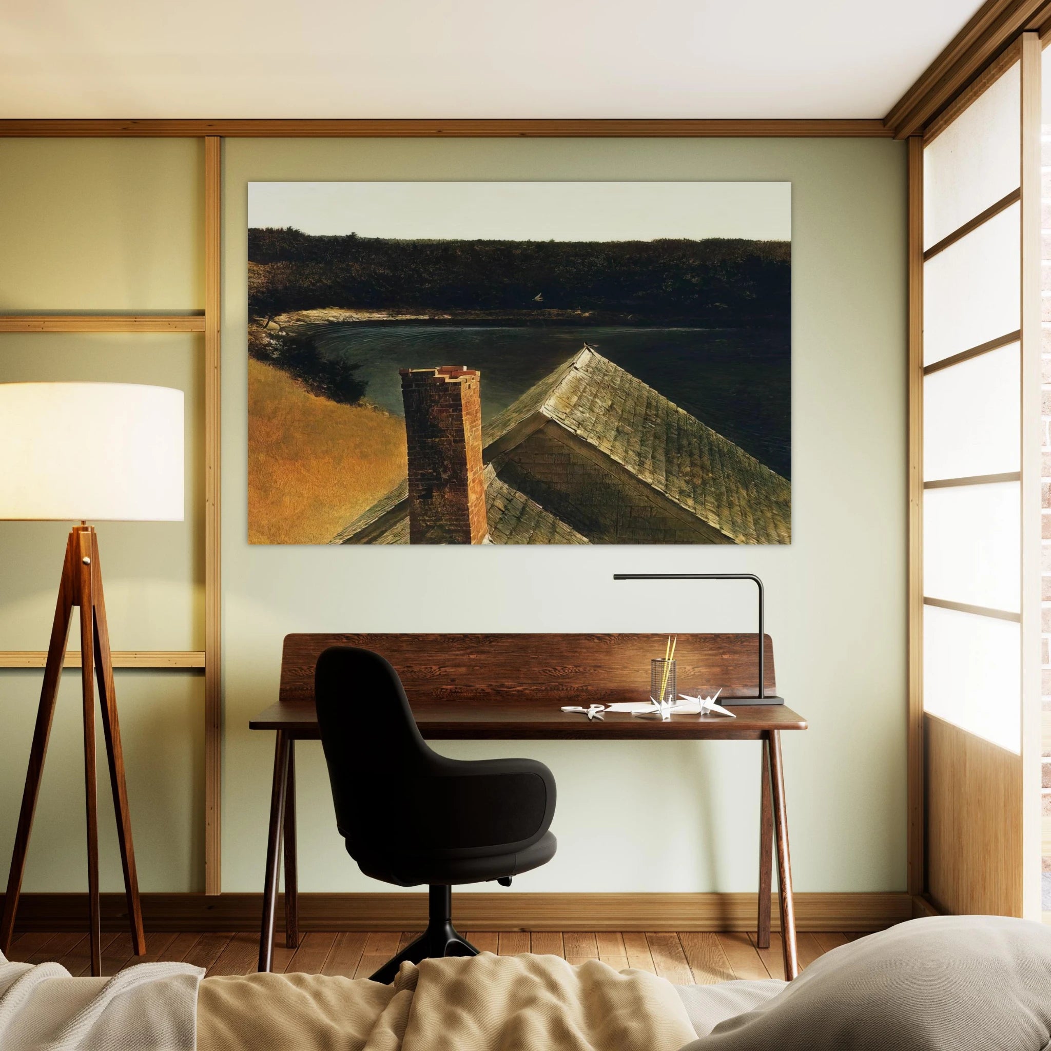 END OF OLSONS Poster | Andrew Wyeth Poster | Andrew Wyeth Prints
