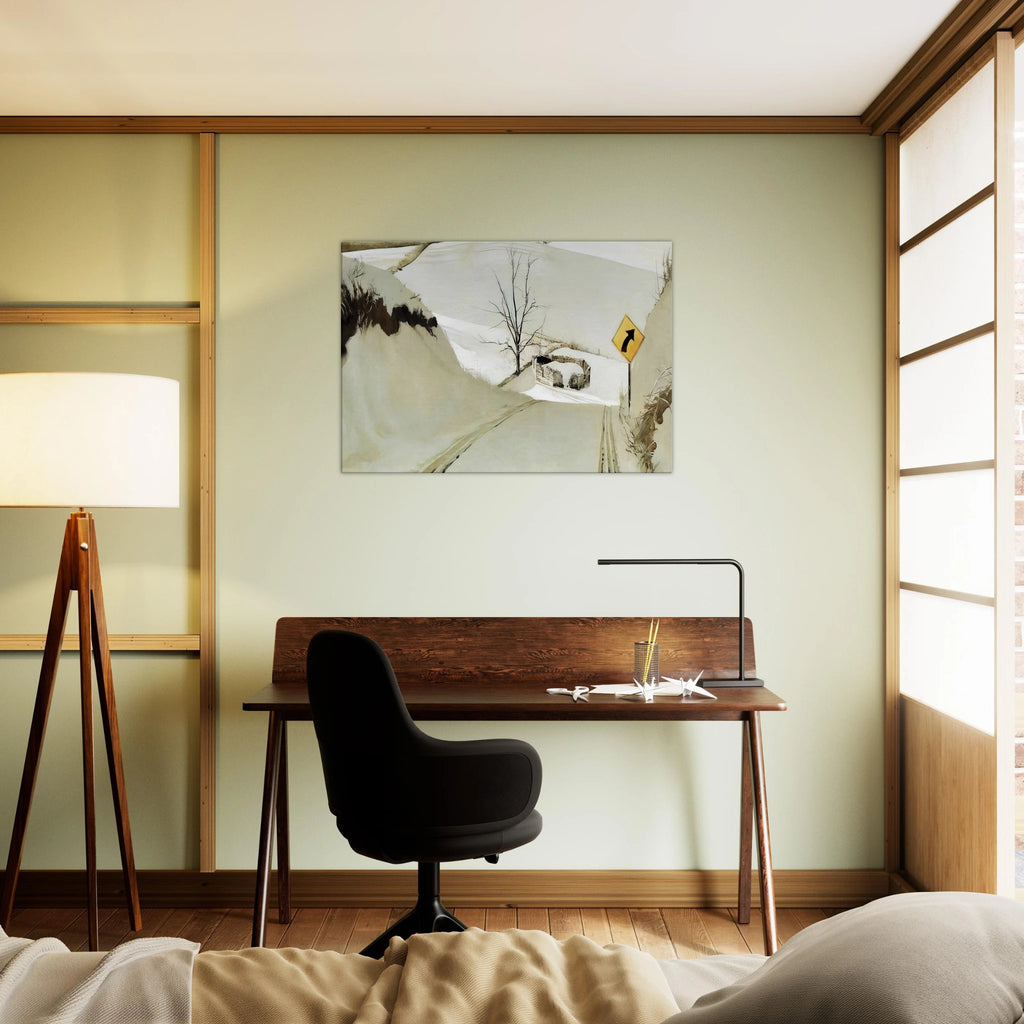 RING ROAD Canvas | Andrew Wyeth Canvas | Andrew Wyeth Prints