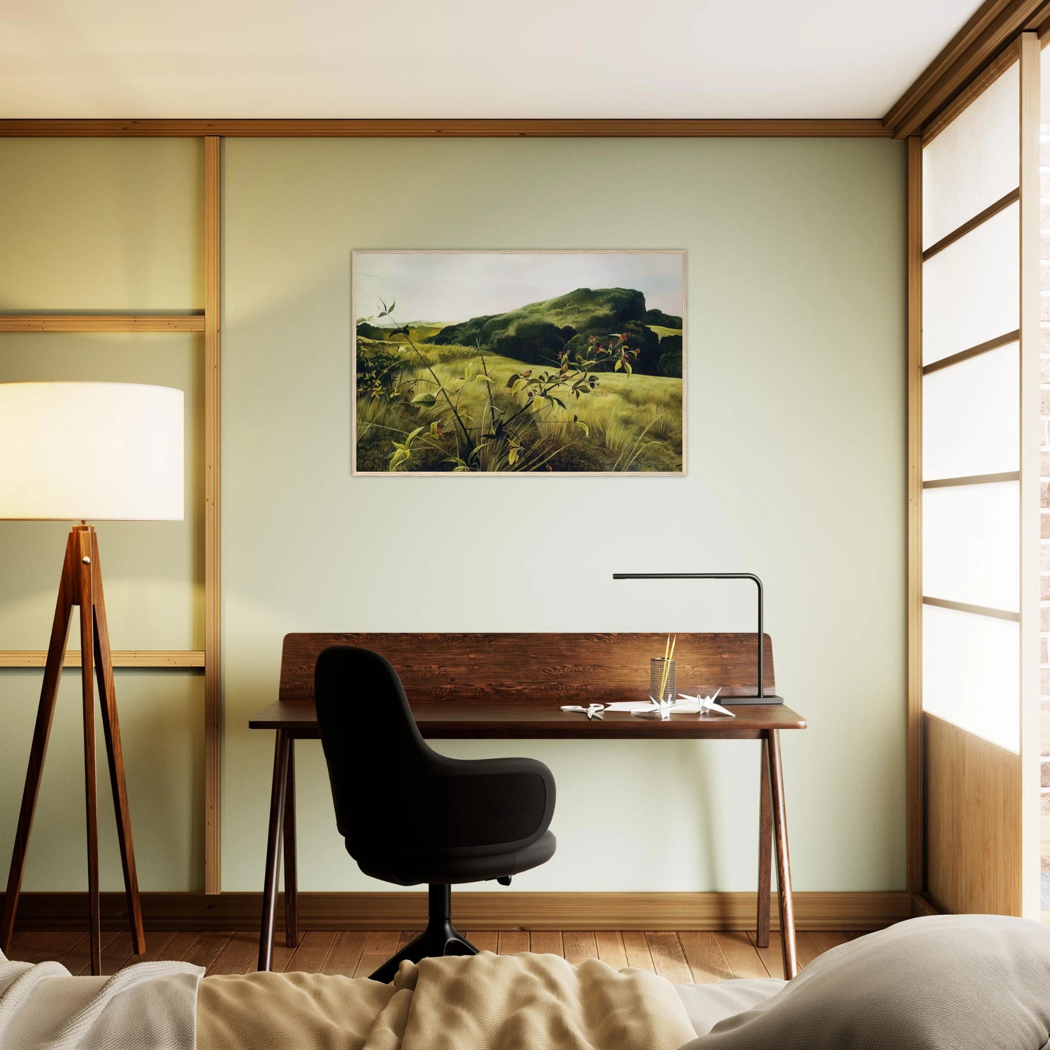 BLACKBERRY PICKER Framed Poster | Andrew Wyeth Framed Prints Wall Art | Andrew Wyeth Prints