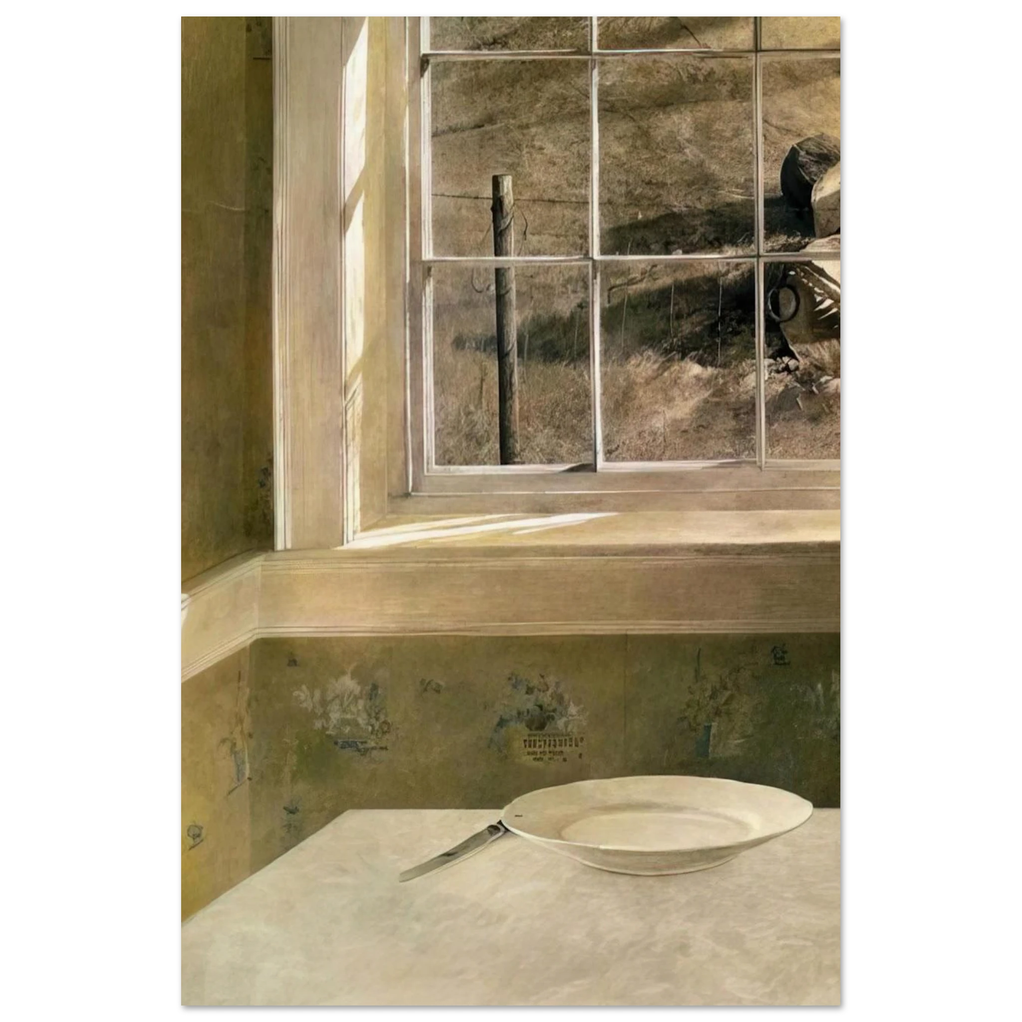 GROUNDHOG DAY Poster | Andrew Wyeth Poster | Andrew Wyeth Prints