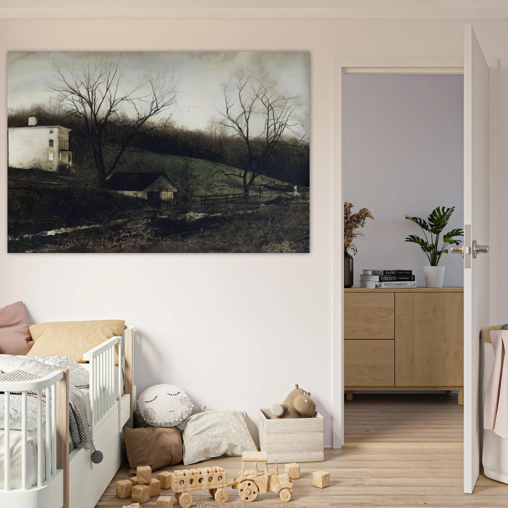 EVENING AT KUERNERS Poster | Andrew Wyeth Poster | Andrew Wyeth Prints